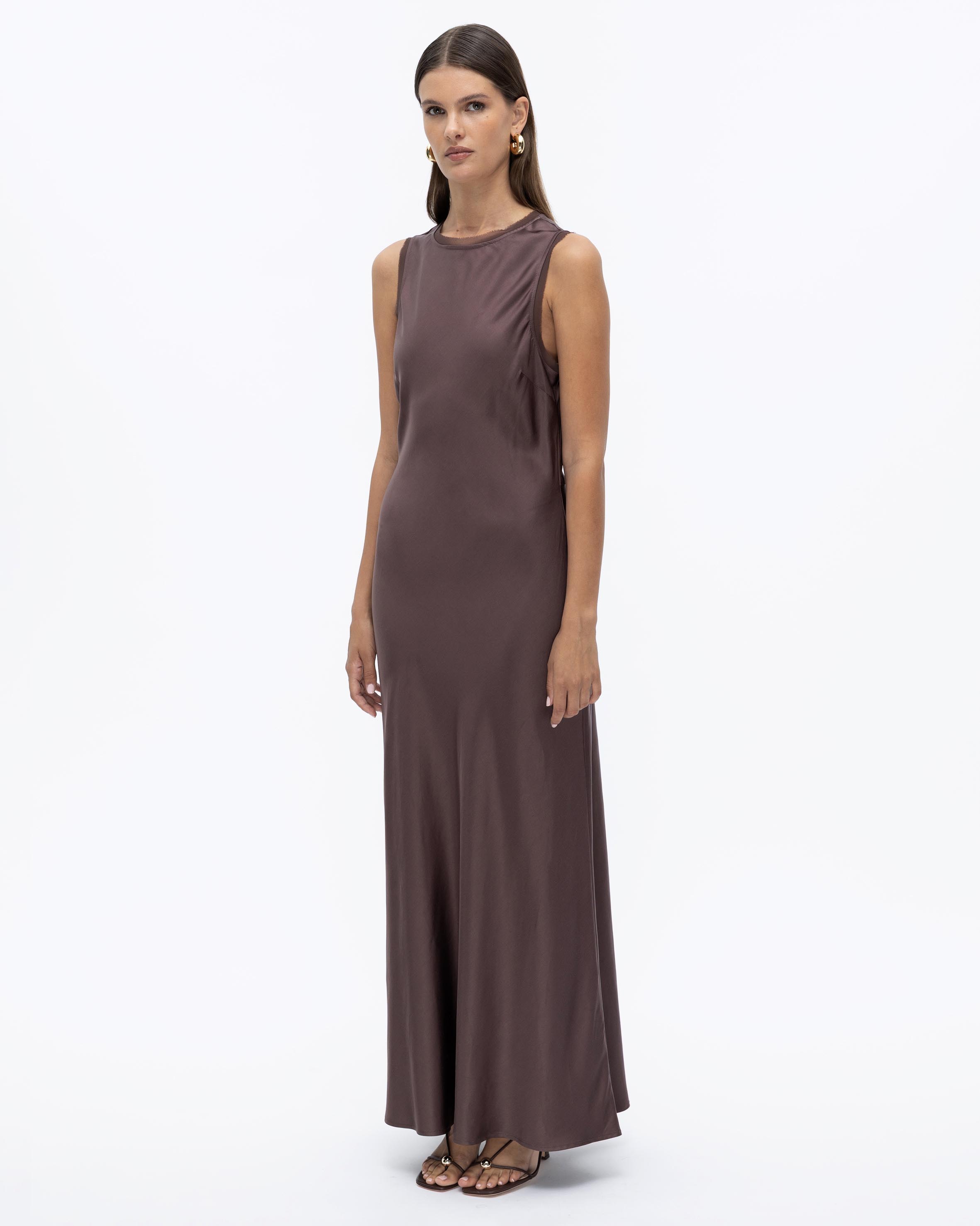 Wren Bias Midi Dress