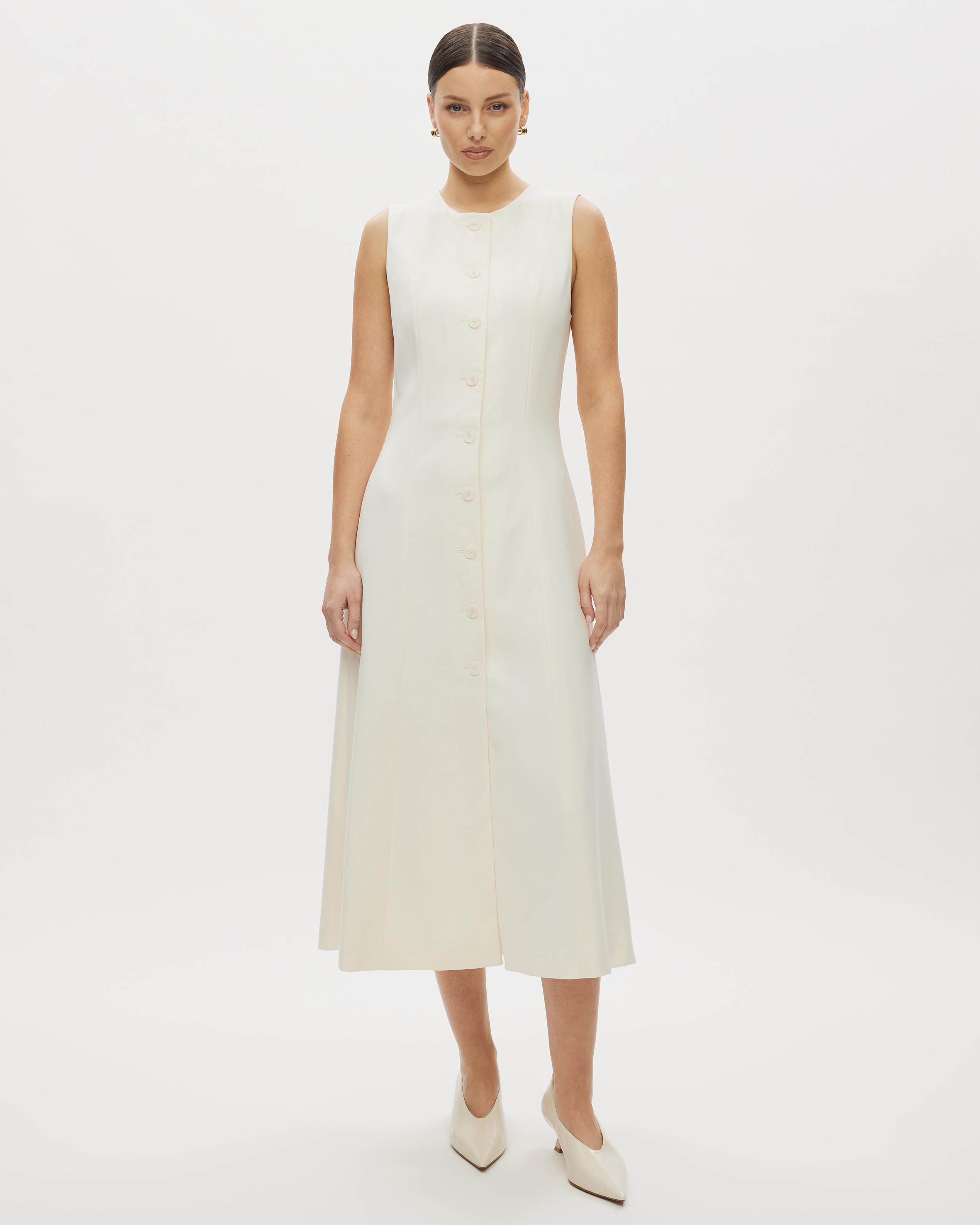Fika Tailored Midi Dress