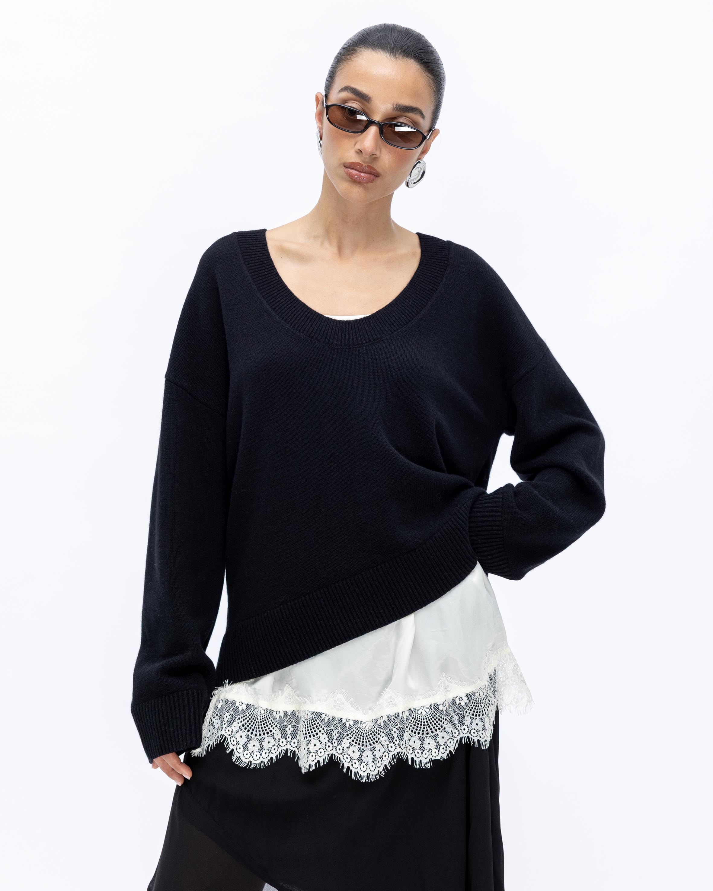 Soren Wool Cashmere Blend Jumper