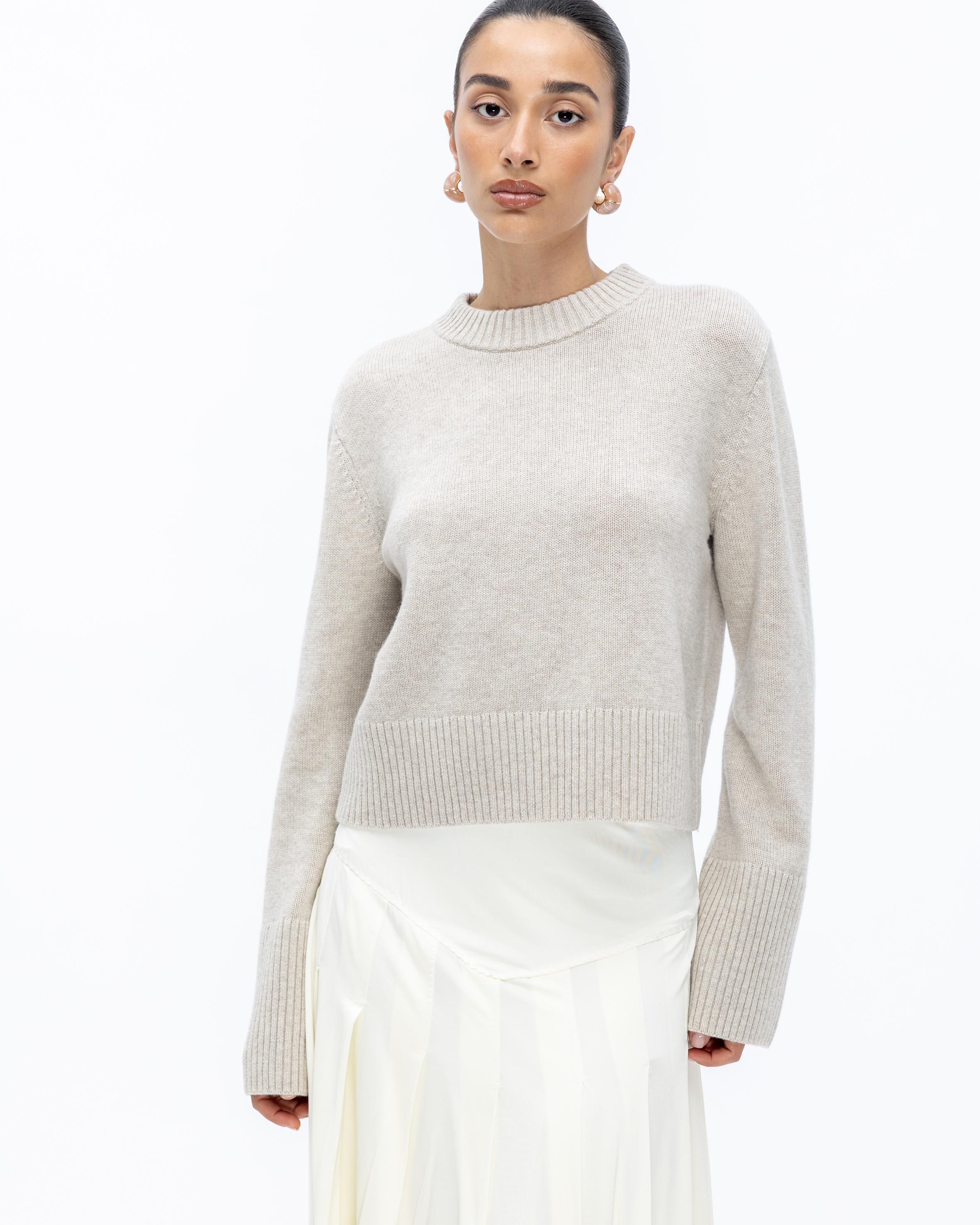 Talen Merino Wool Cashmere Blend Jumper