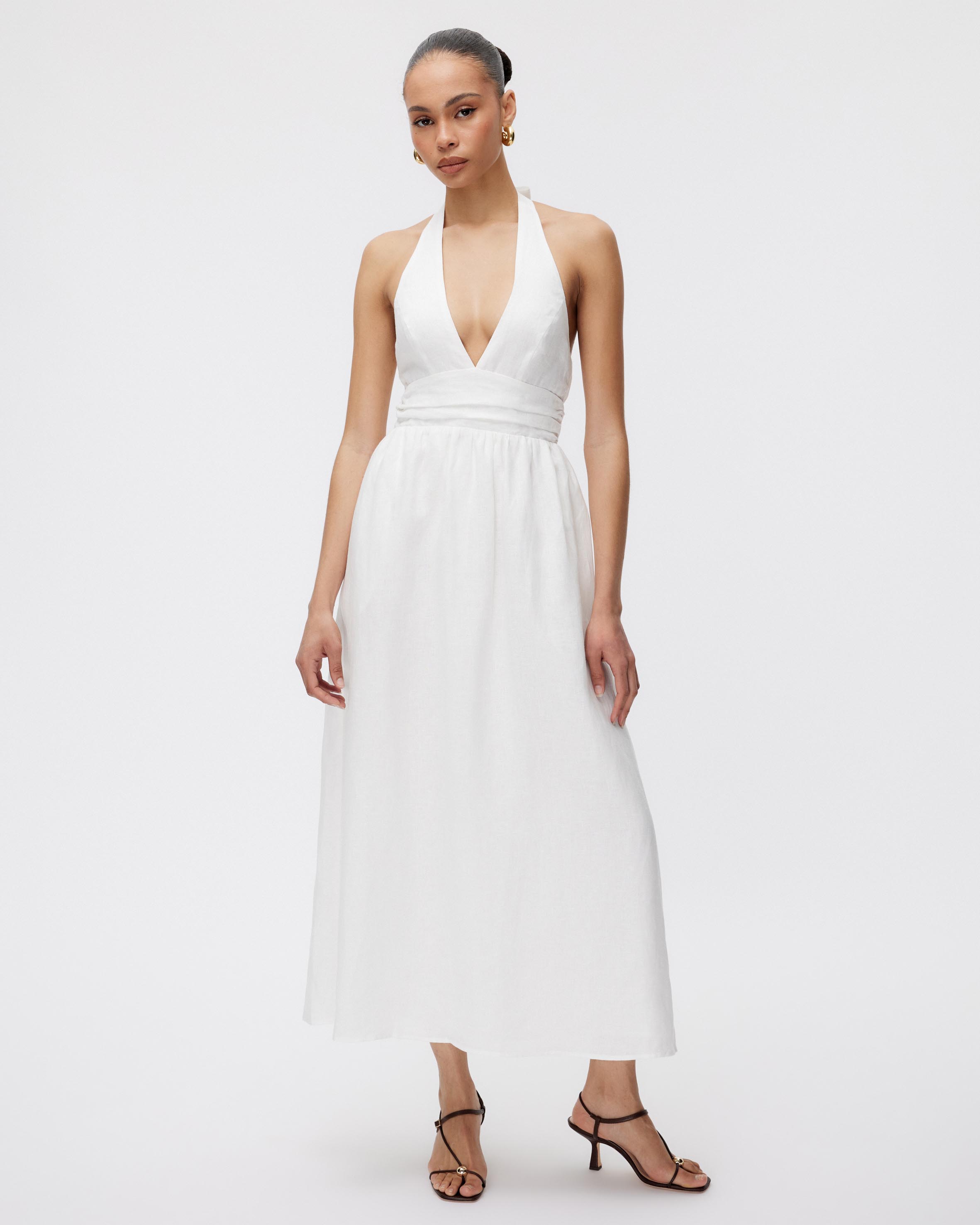 Thalia Halter Midi Dress