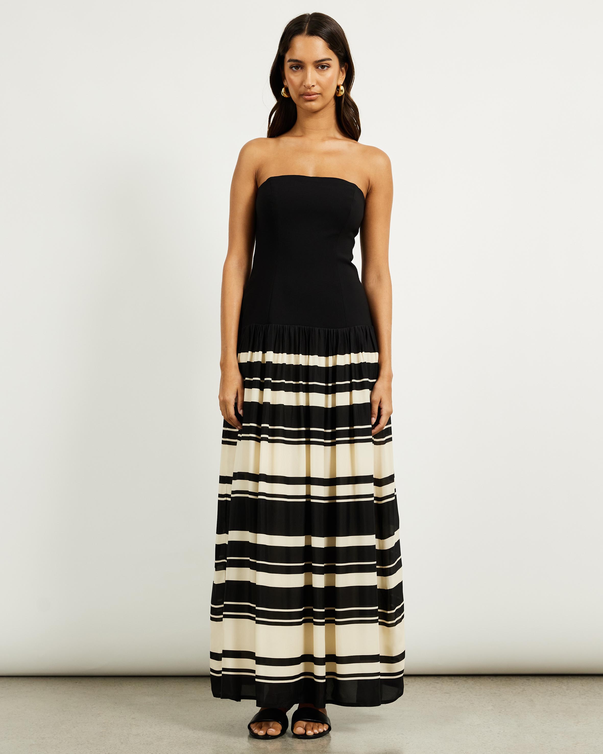 Haven Drop Waist Maxi Dress