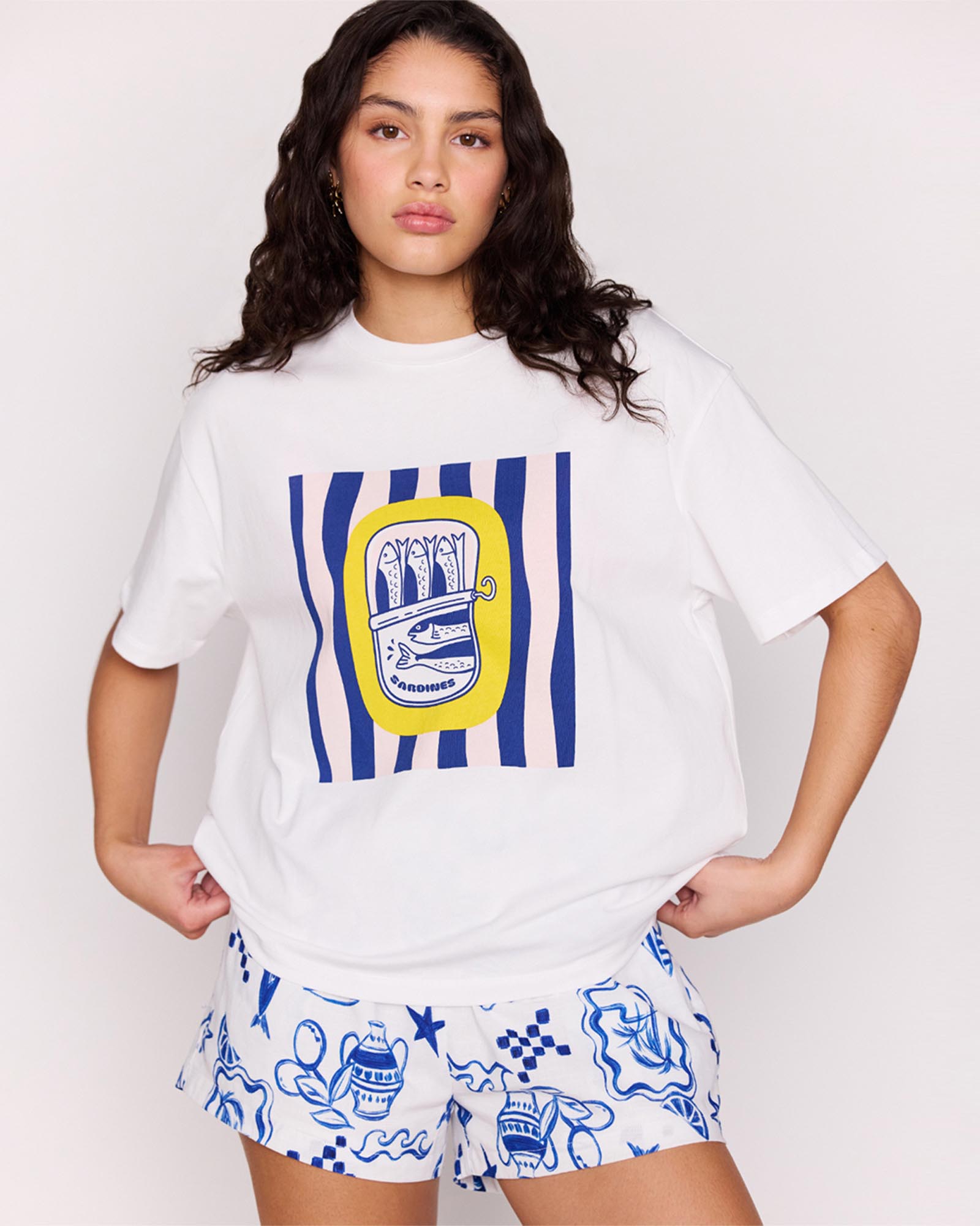 Marina Printed Tee