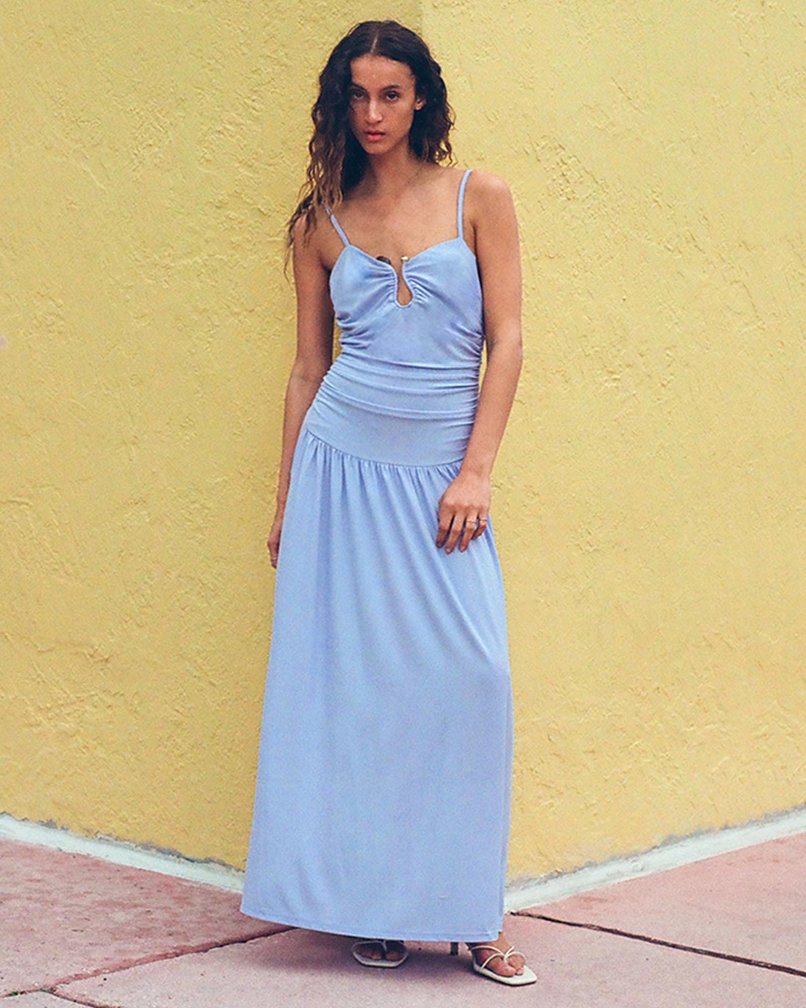 Bianca Drop Waist Maxi Dress