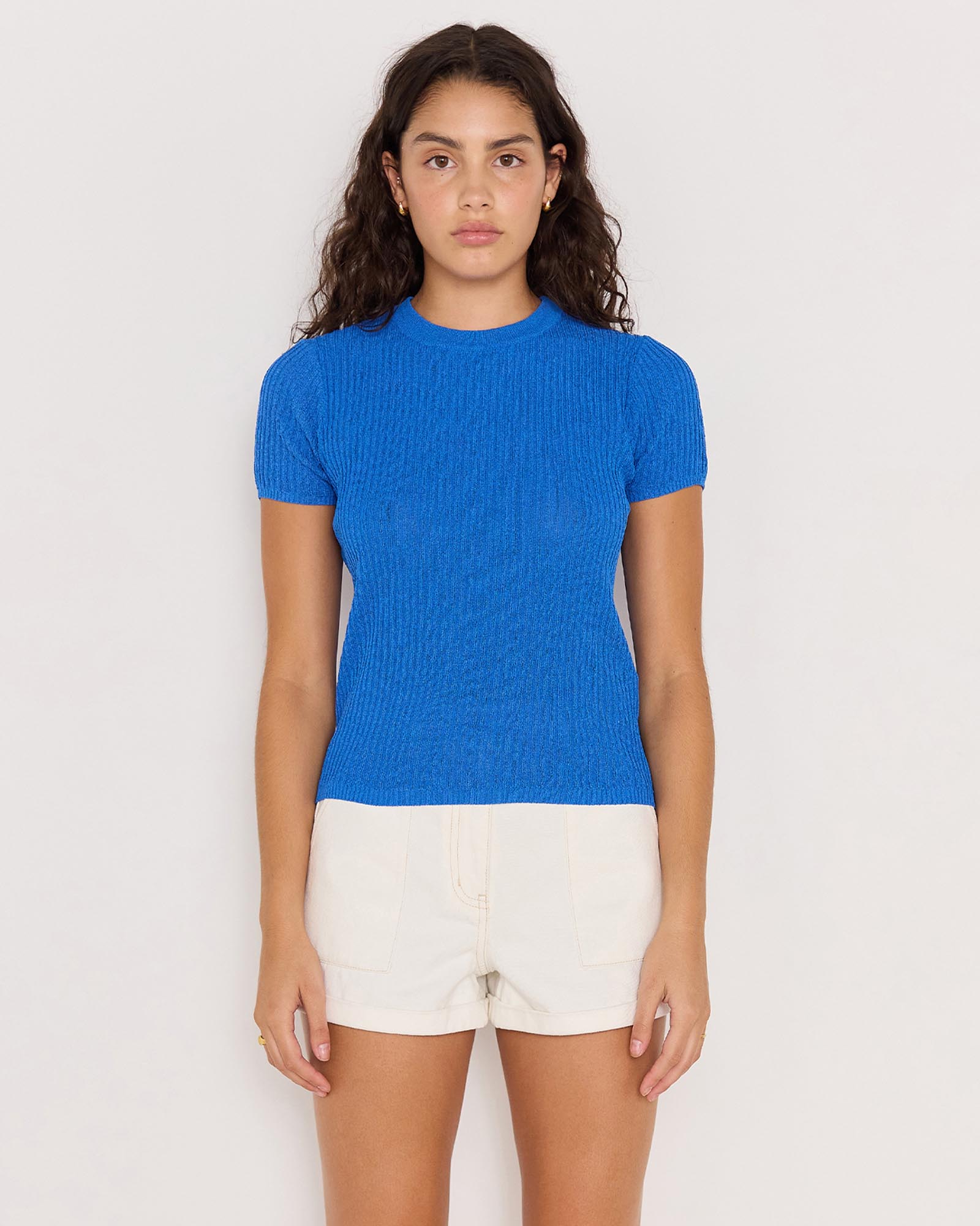 Apollo Rib Knit Tee