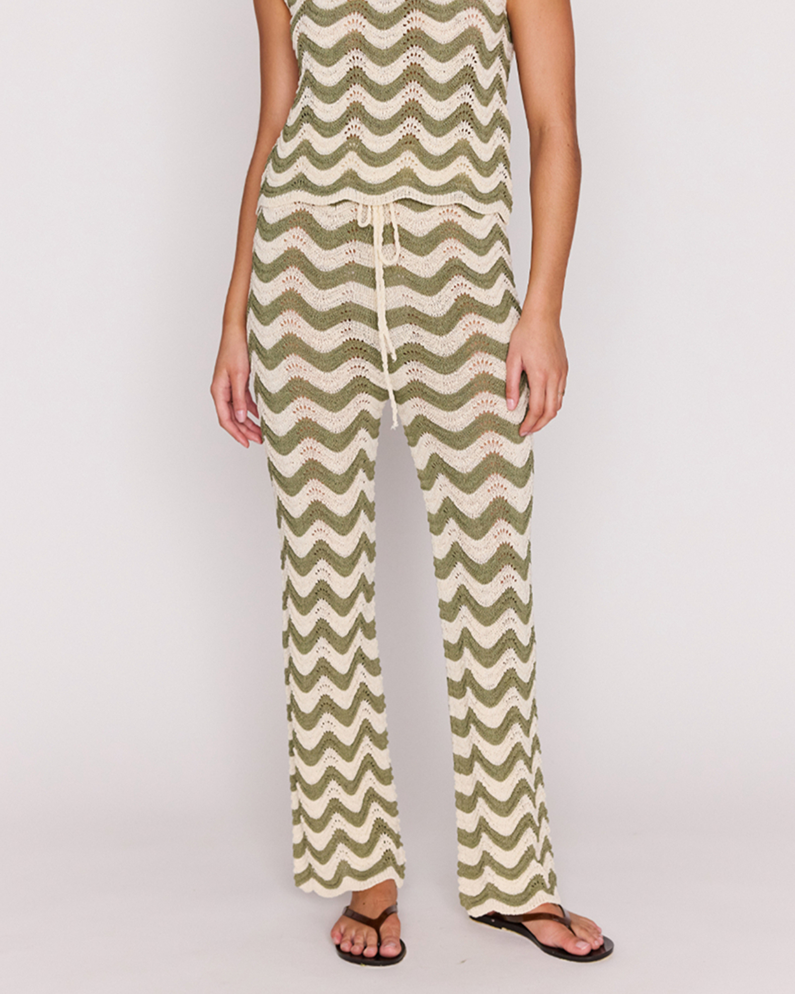 Clio Crochet Knit Pants
