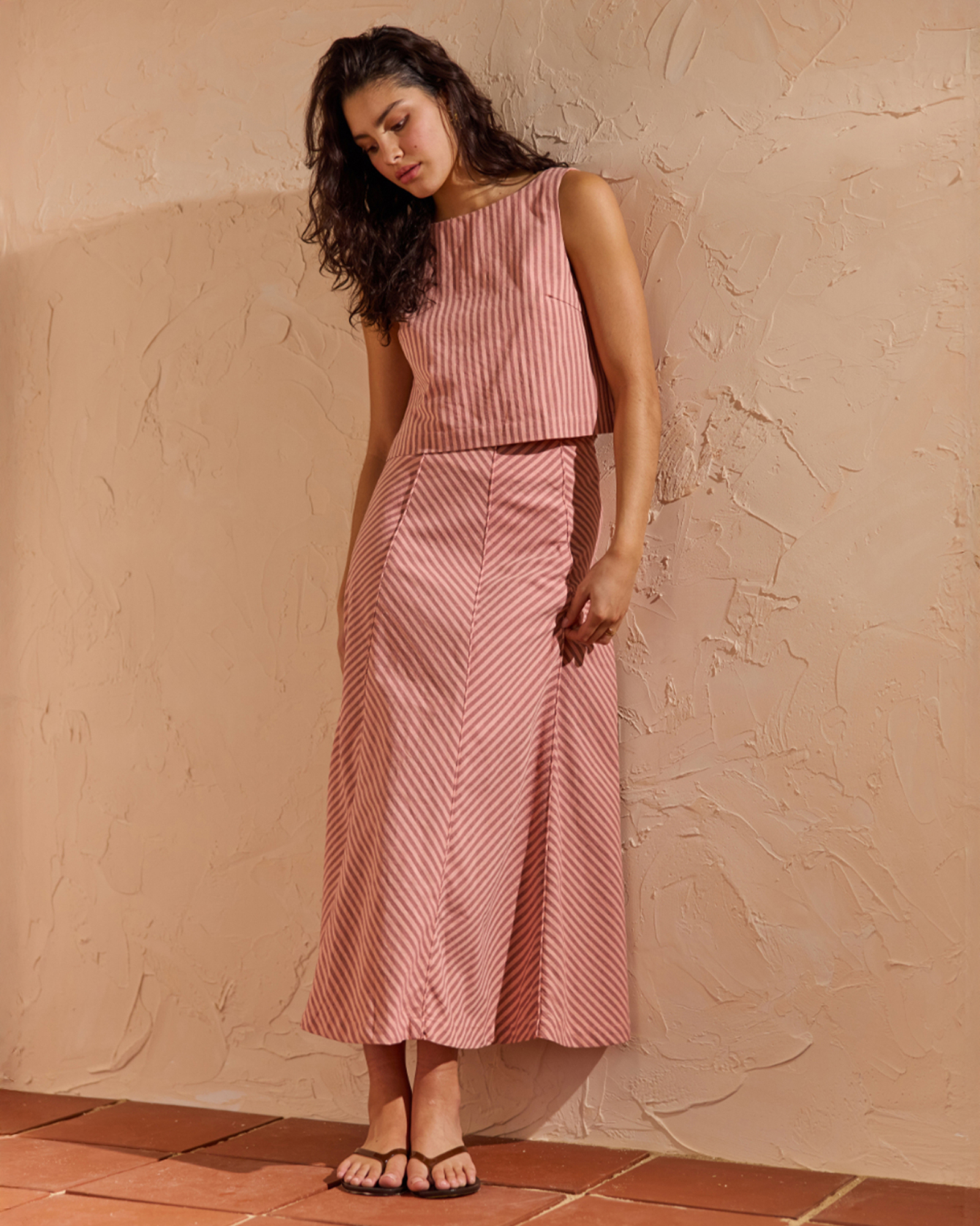 Paloma Panelled Maxi Skirt