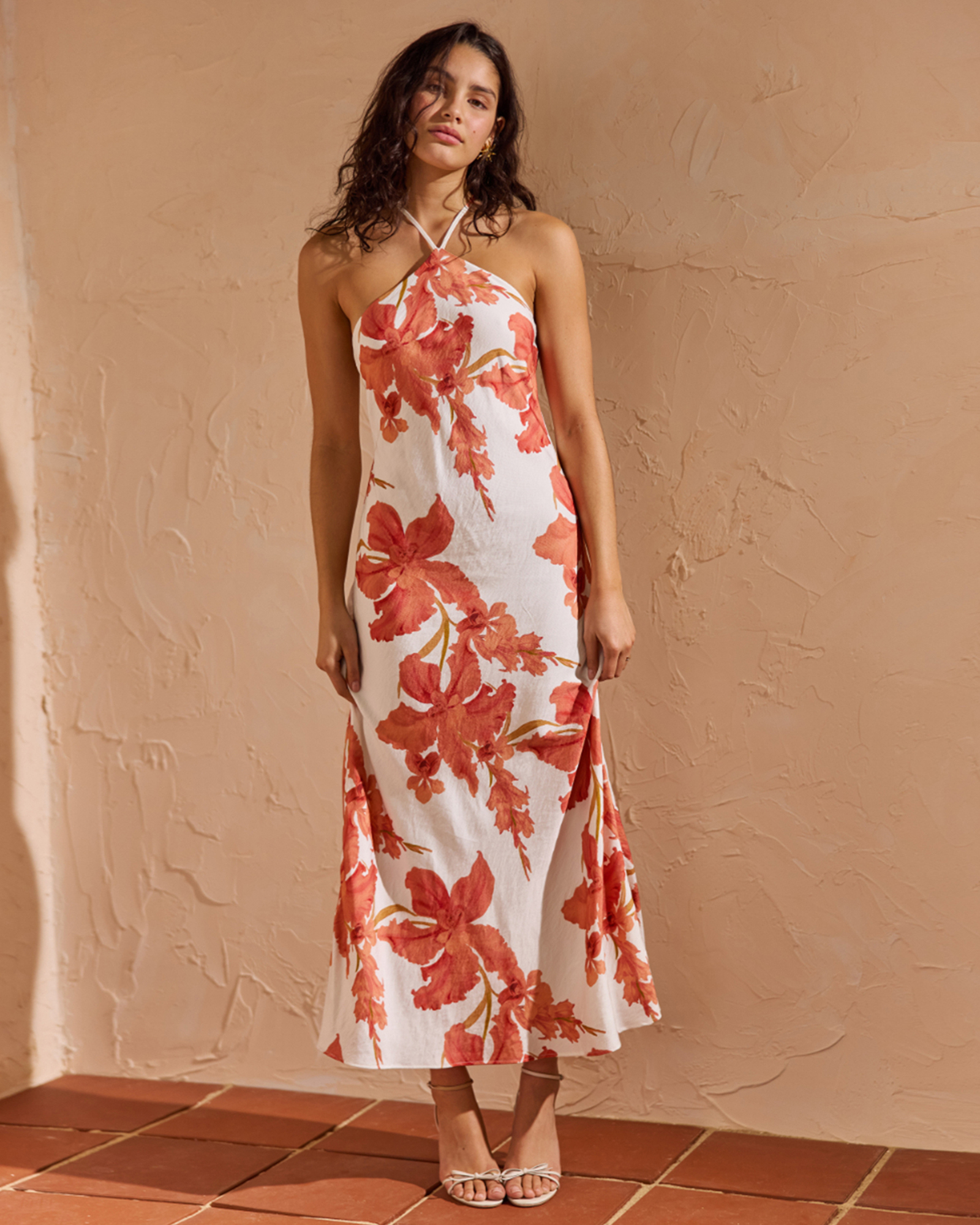 Isla Halter Maxi Dress