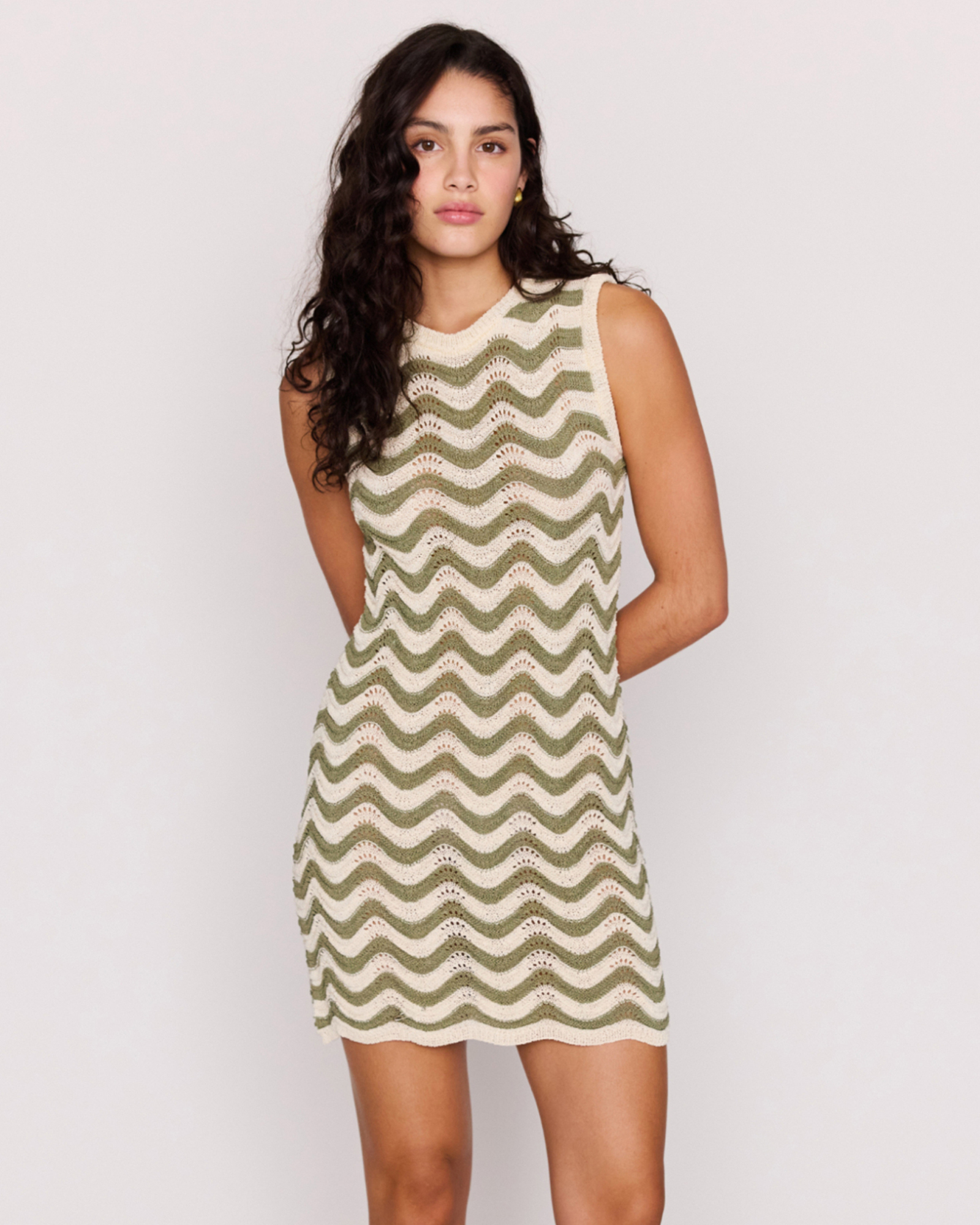 Clio Crochet Mini Dress