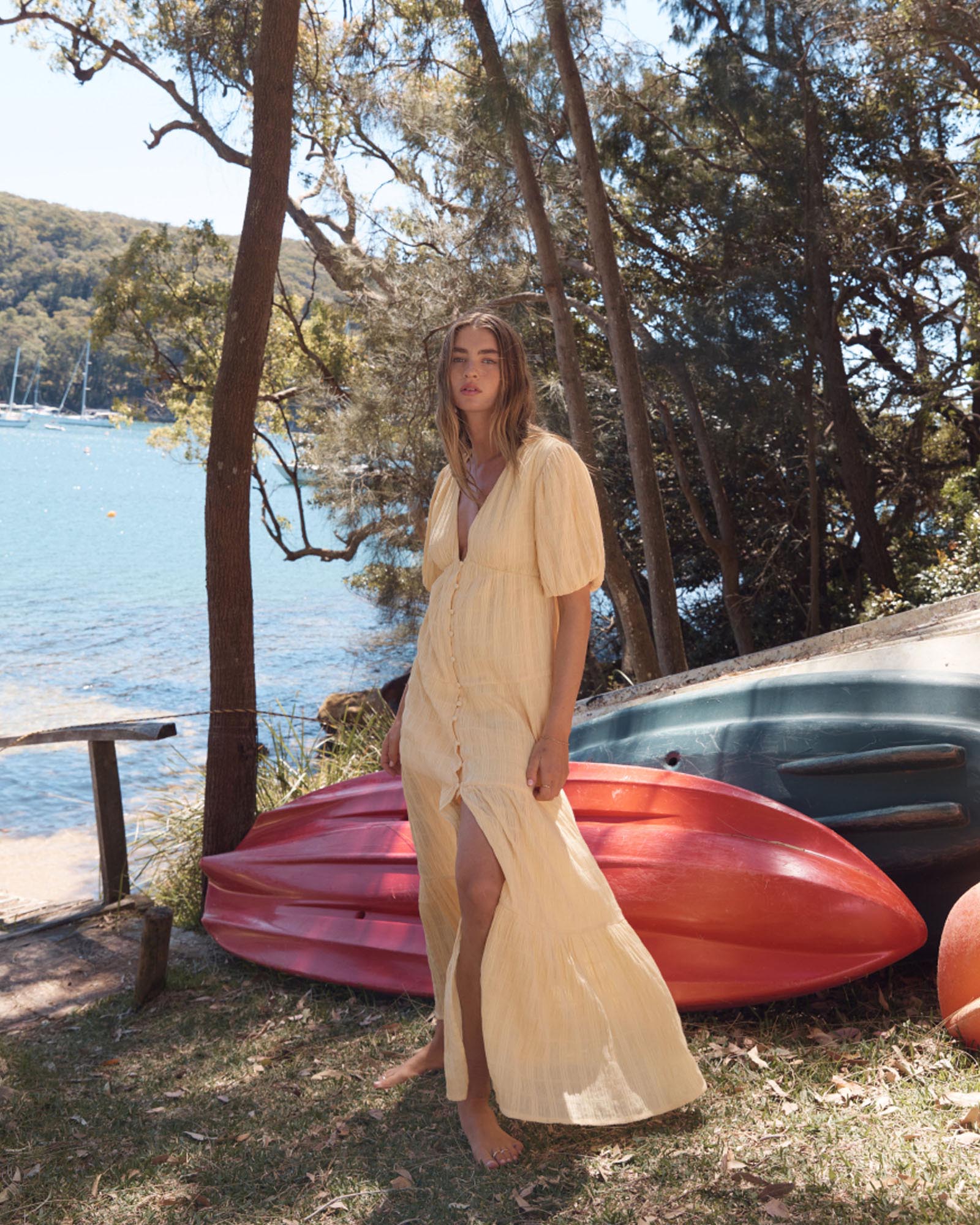 Leon Tiered Maxi Dress