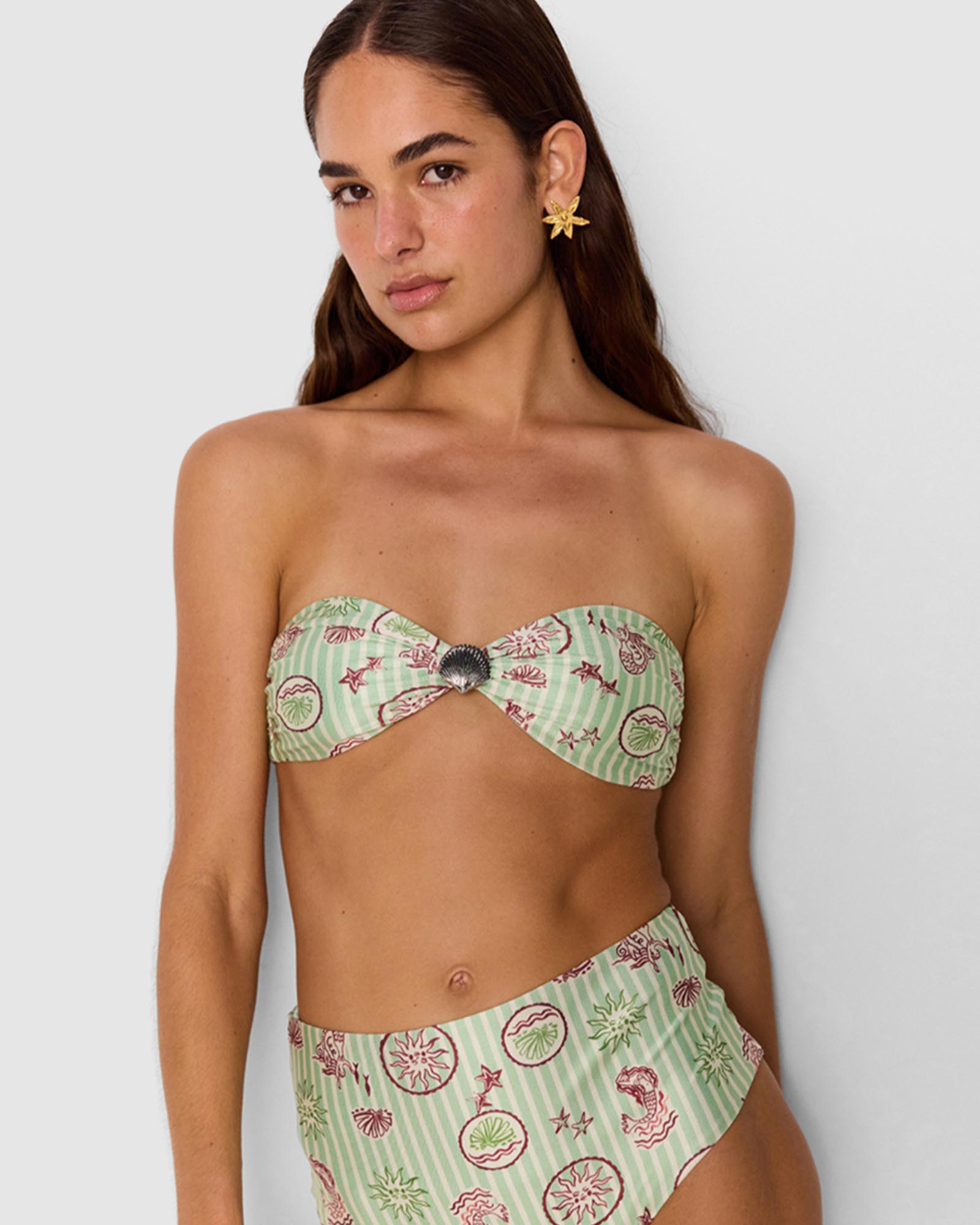 Soleil Twist Bandeau Top