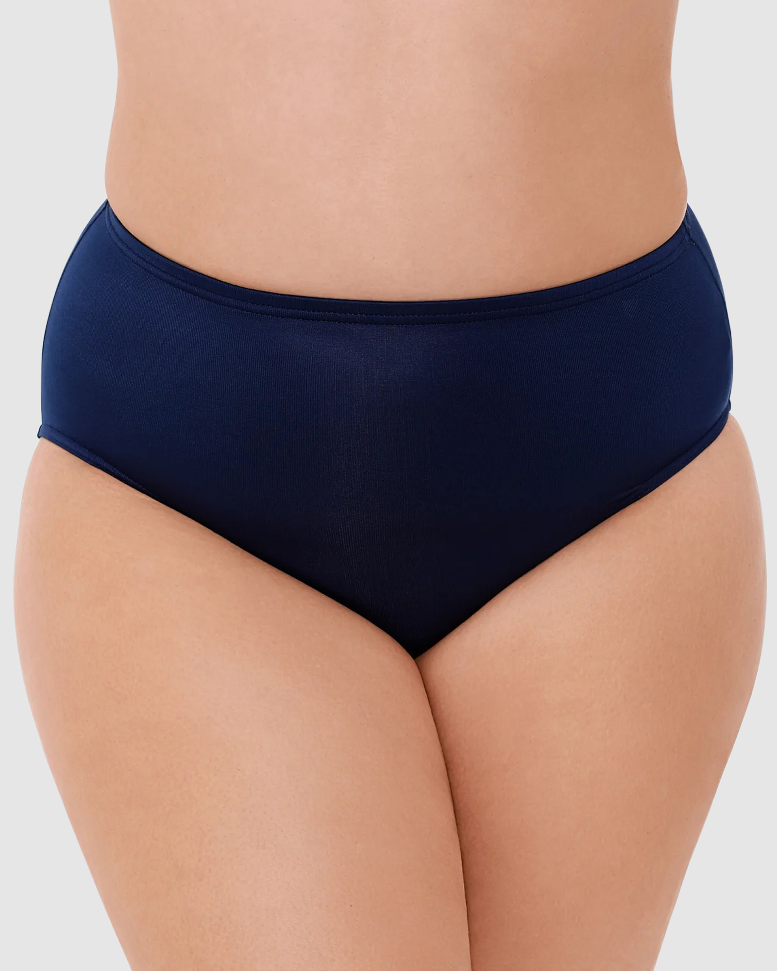 Full Coverage Shaping Bikini Bottoms PLUS