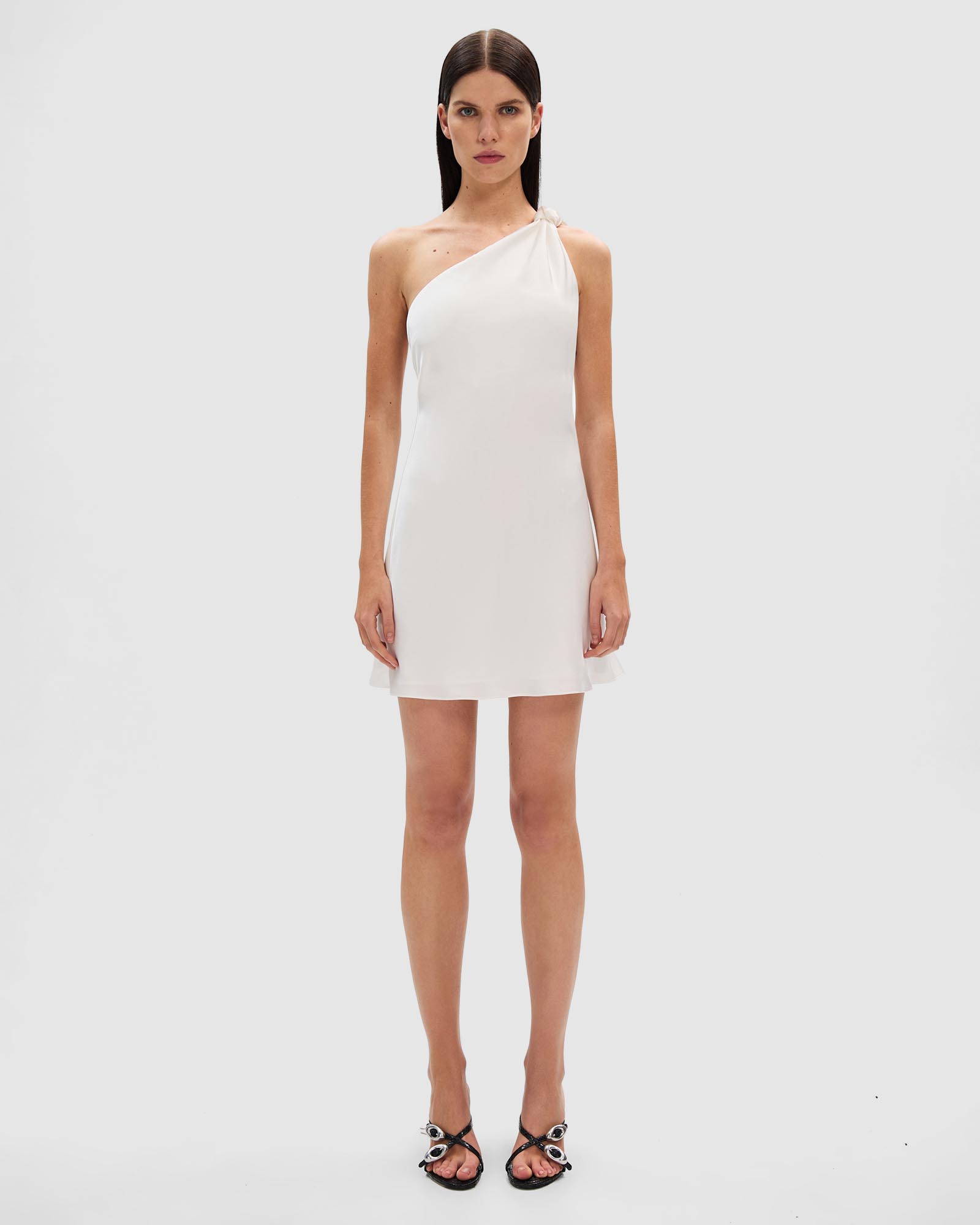 Julianna Satin Mini Dress