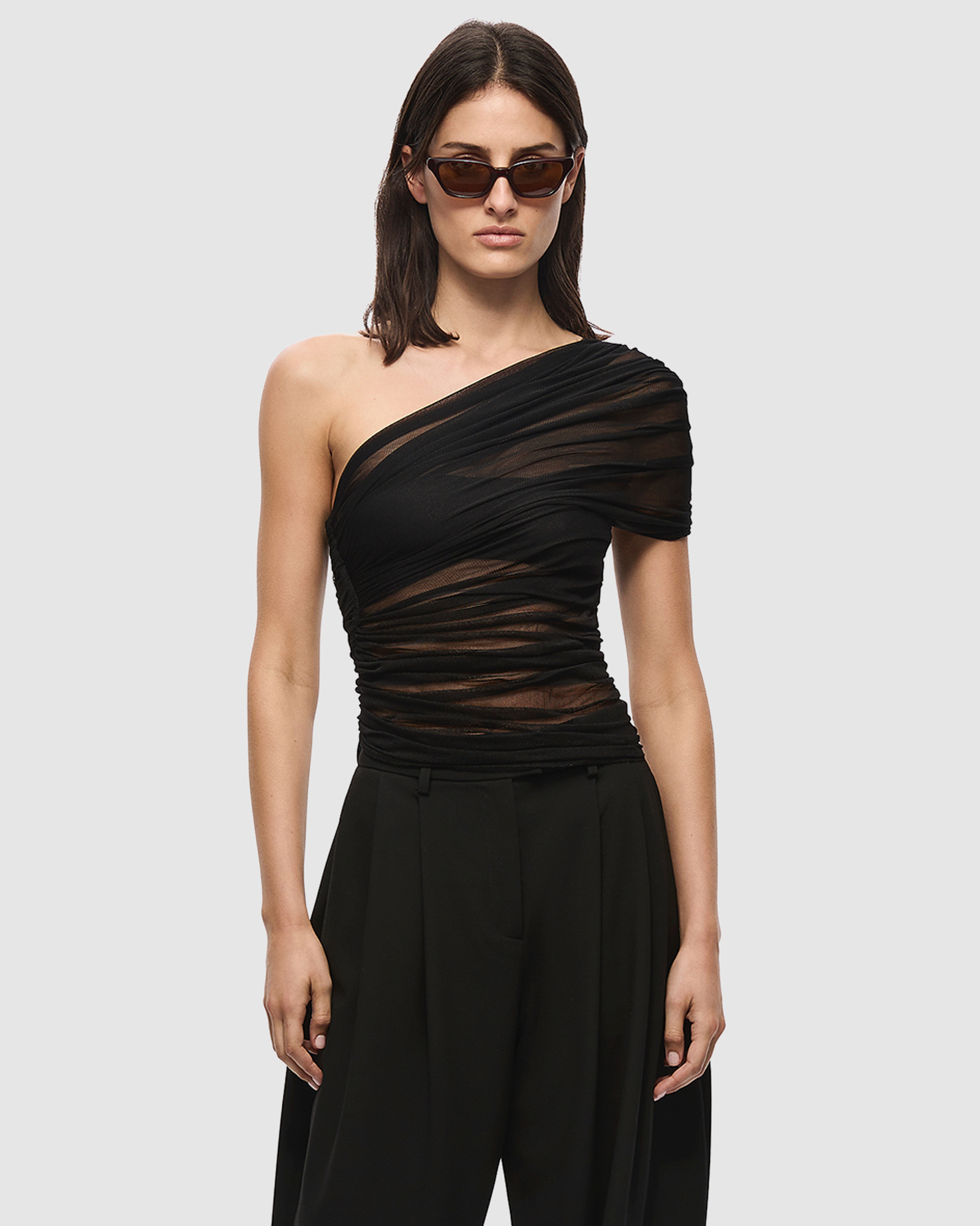 Interwoven Silk Top