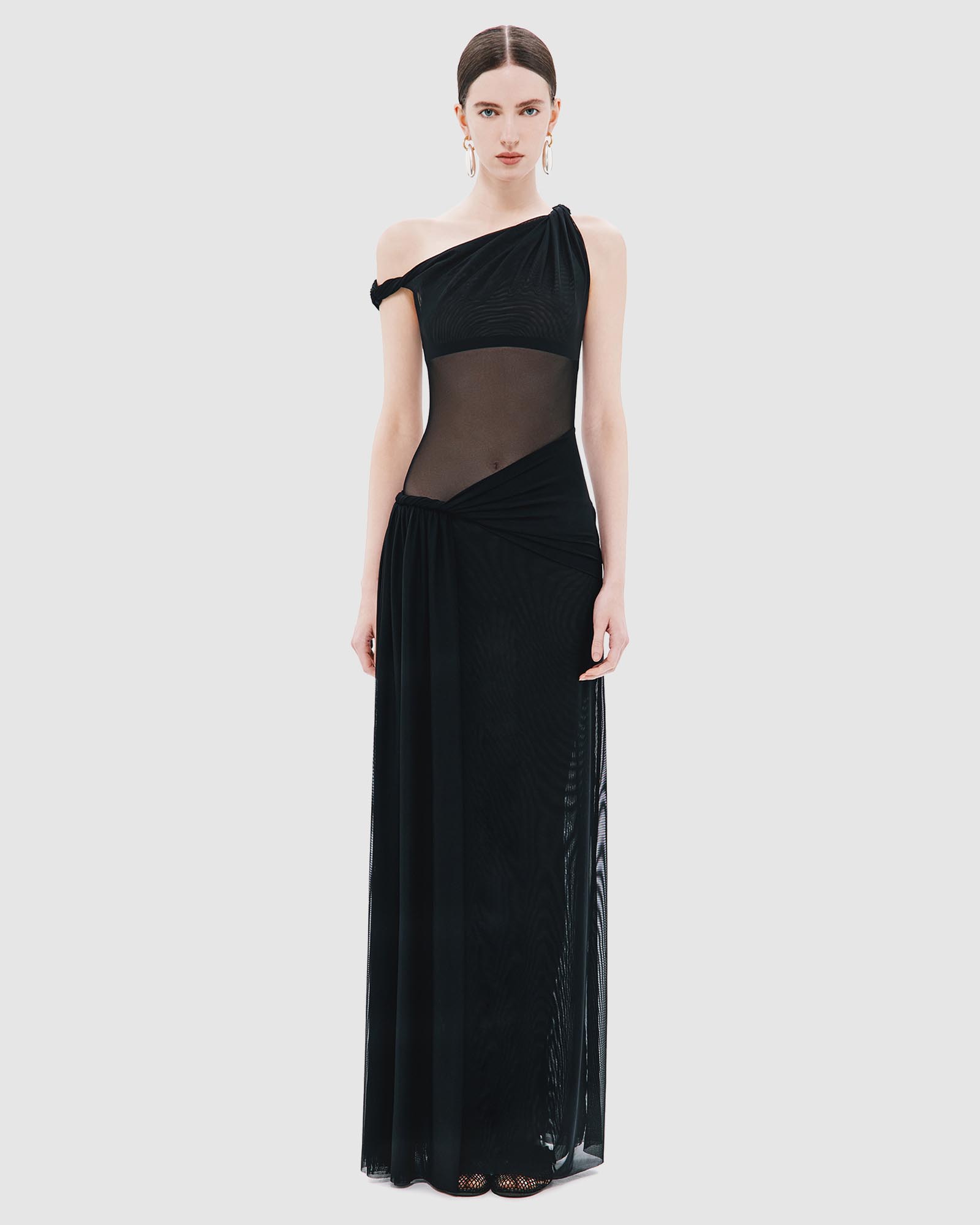 Sisal Mesh Maxi Dress