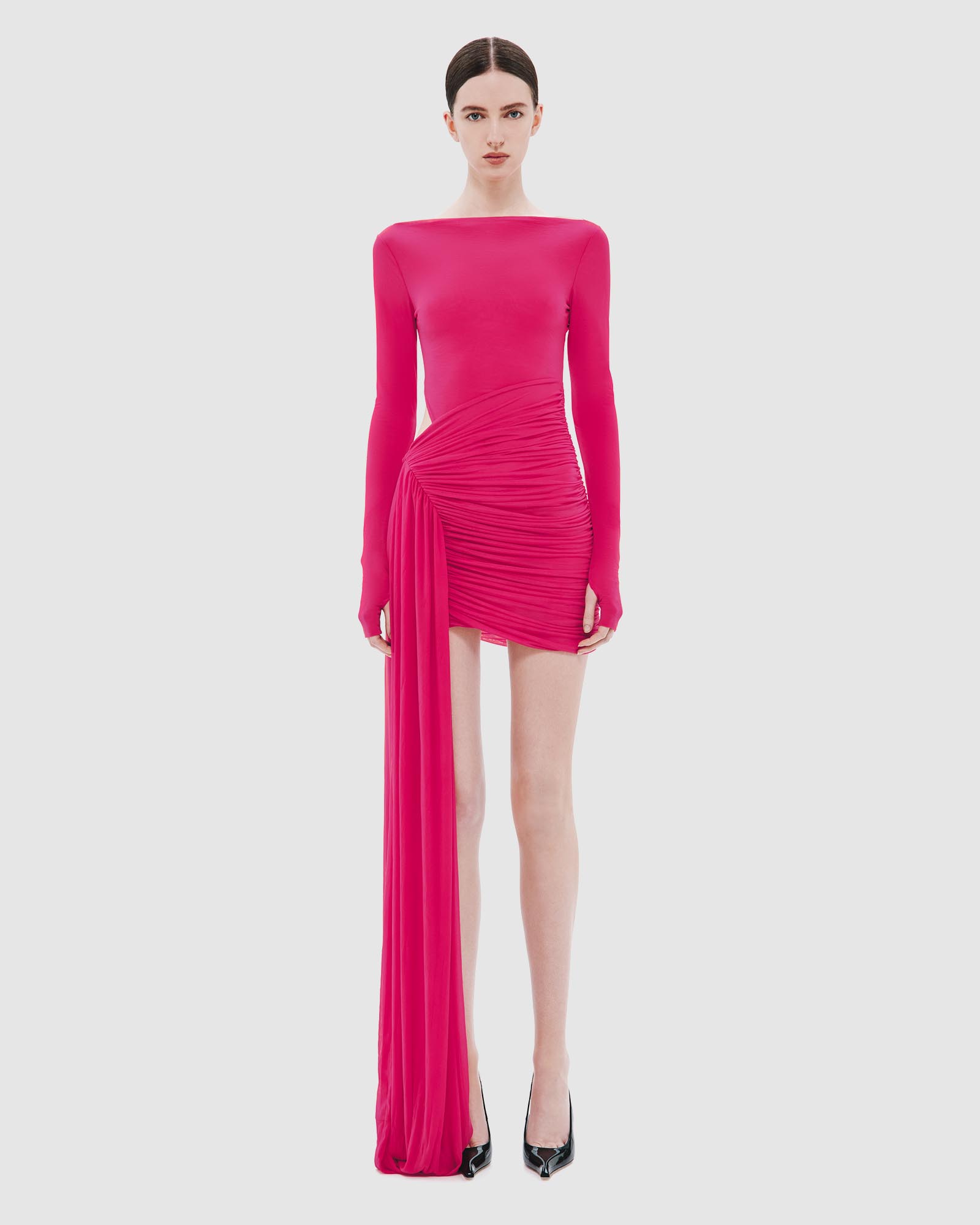 The Sari LS Stocking Mini Dress