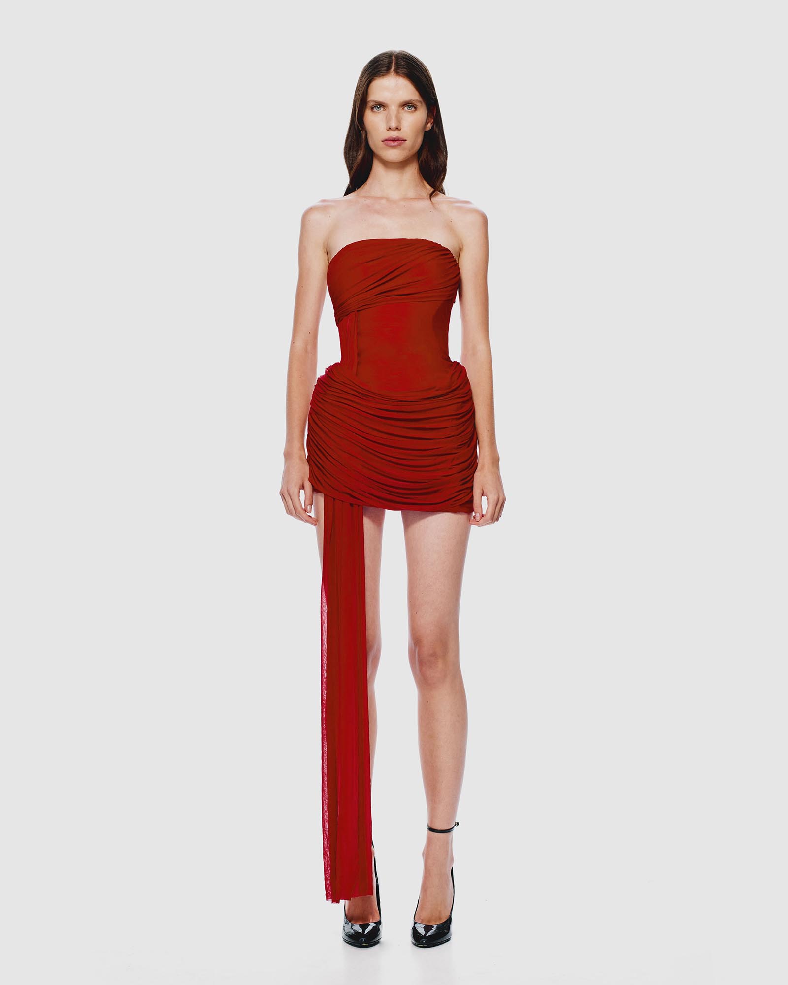 Ember Wrapped Mini Dress