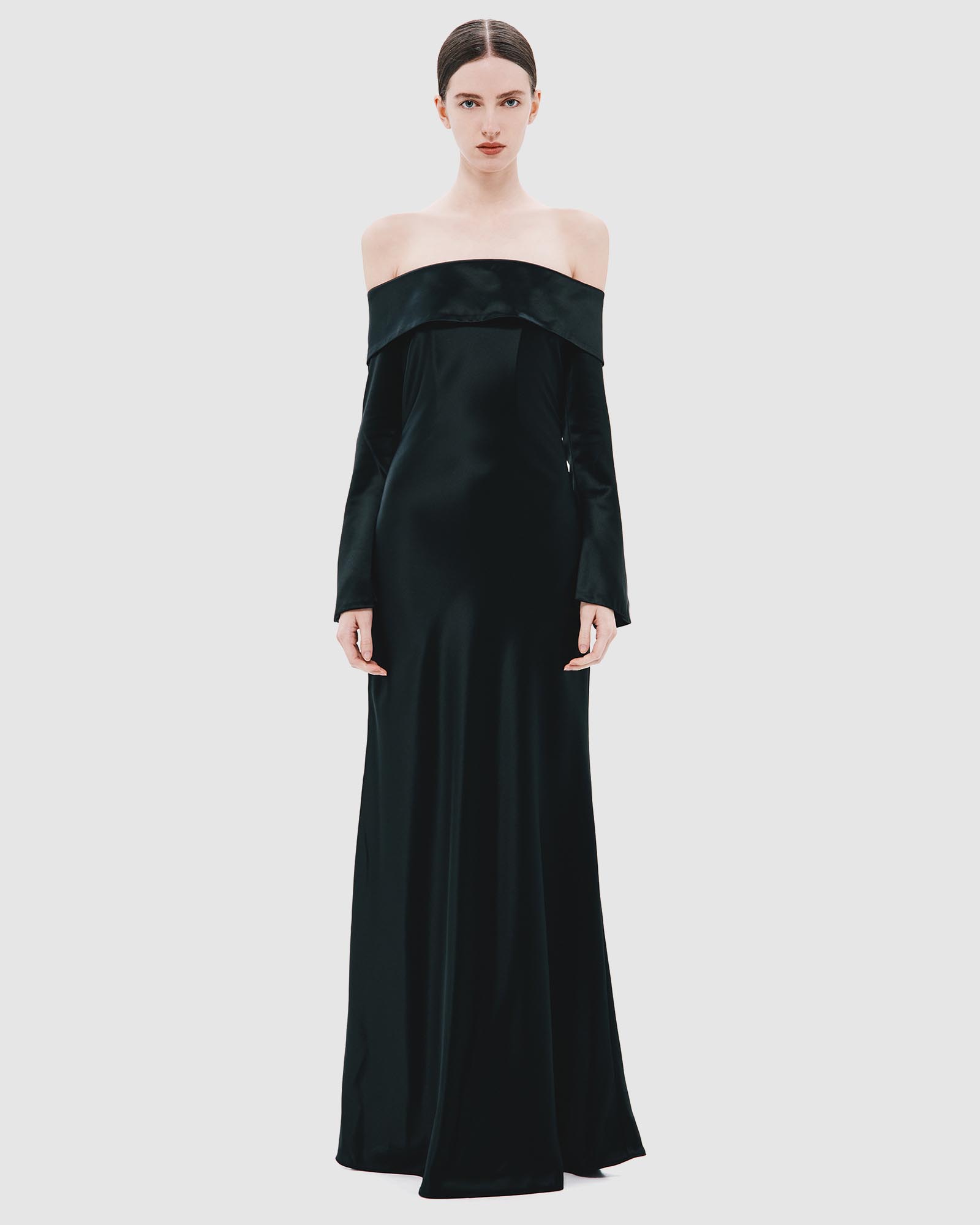 The Bianca Satin Dress
