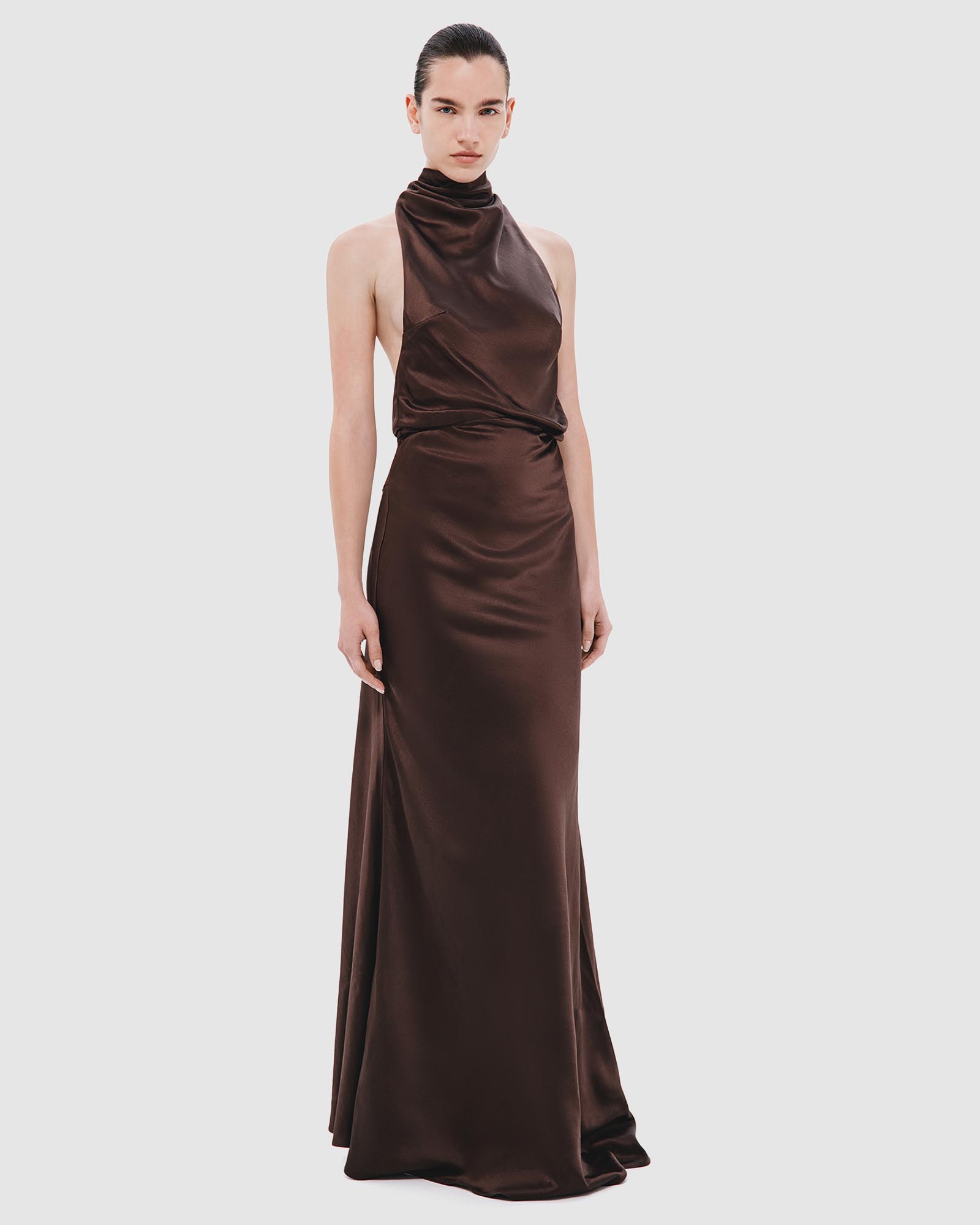The Cameron Satin Dress