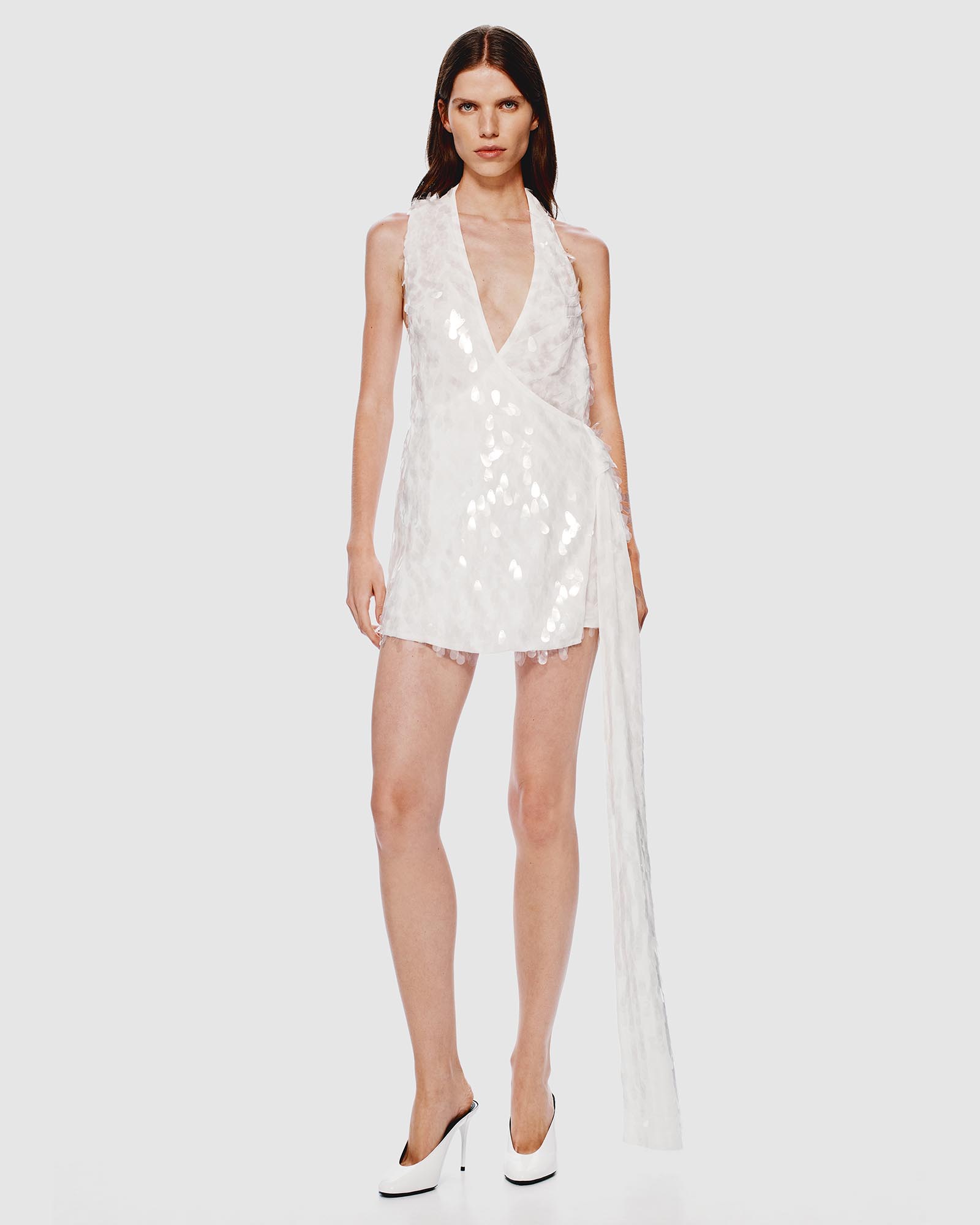 Sapphire Sequin Mini Dress
