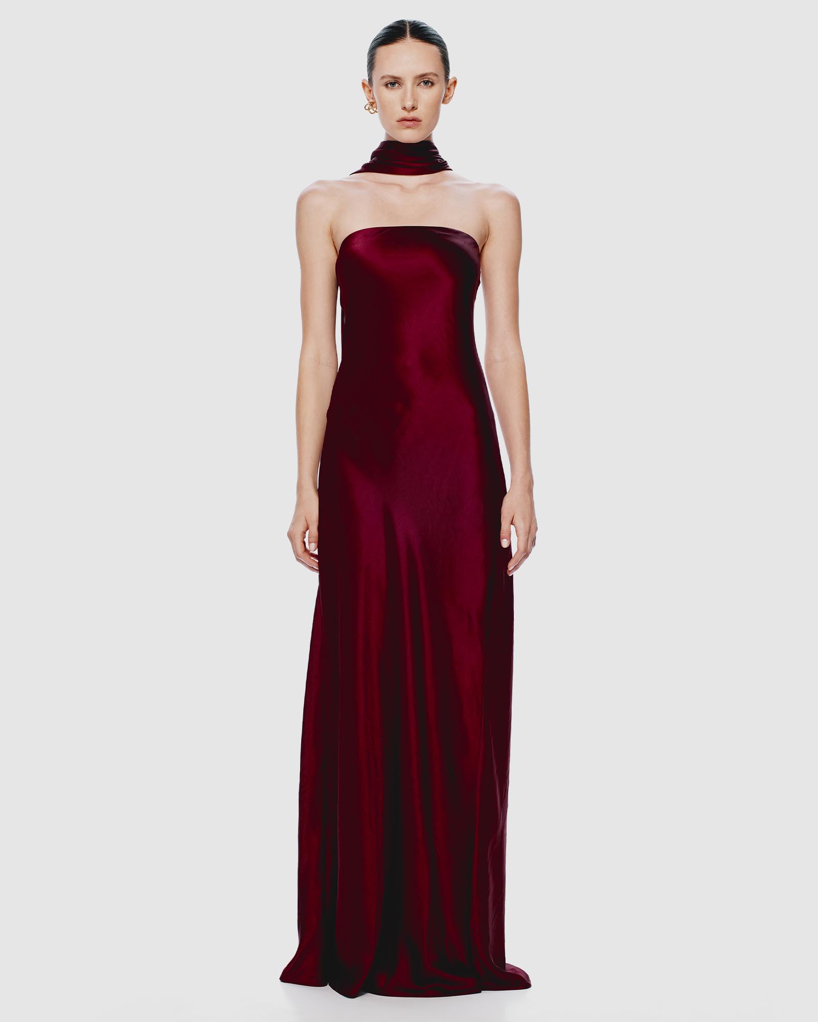 The 'Lilia' Satin Dress