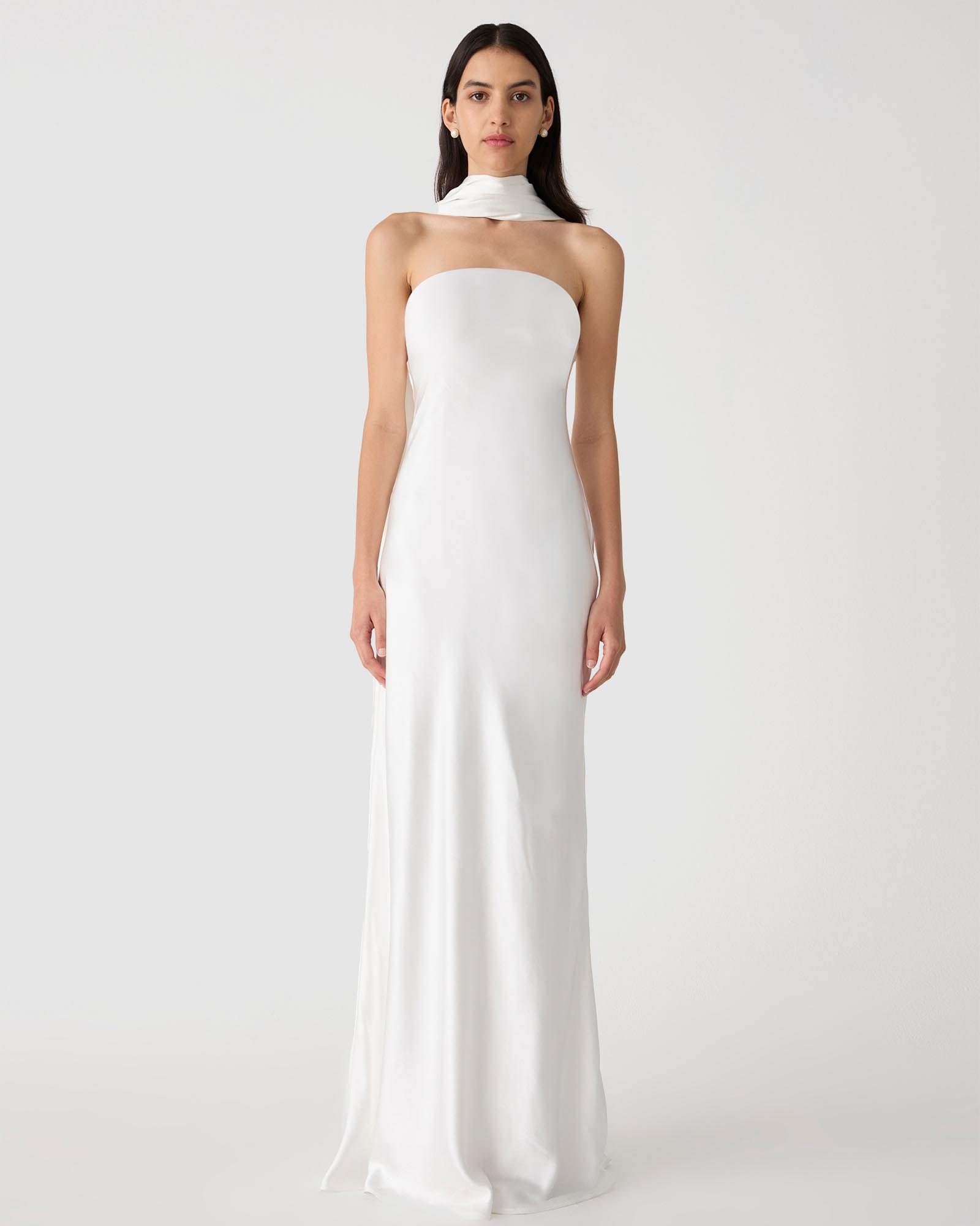 Lilia Sash Neck Maxi Dress