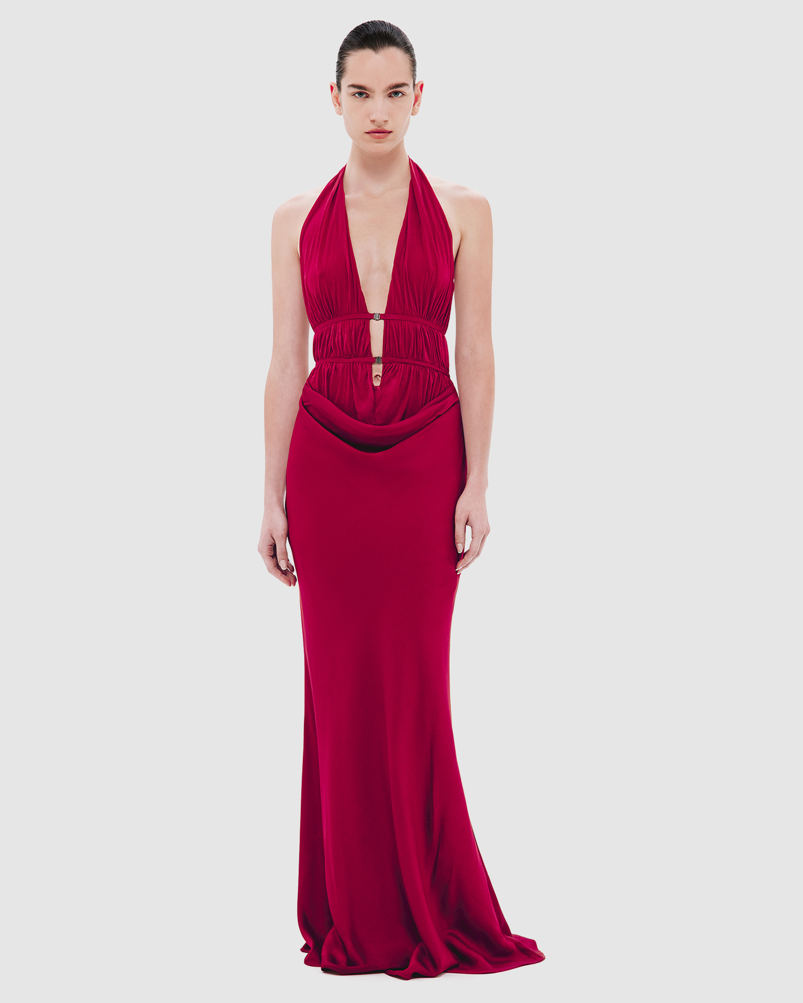 The Celine Satin Dress