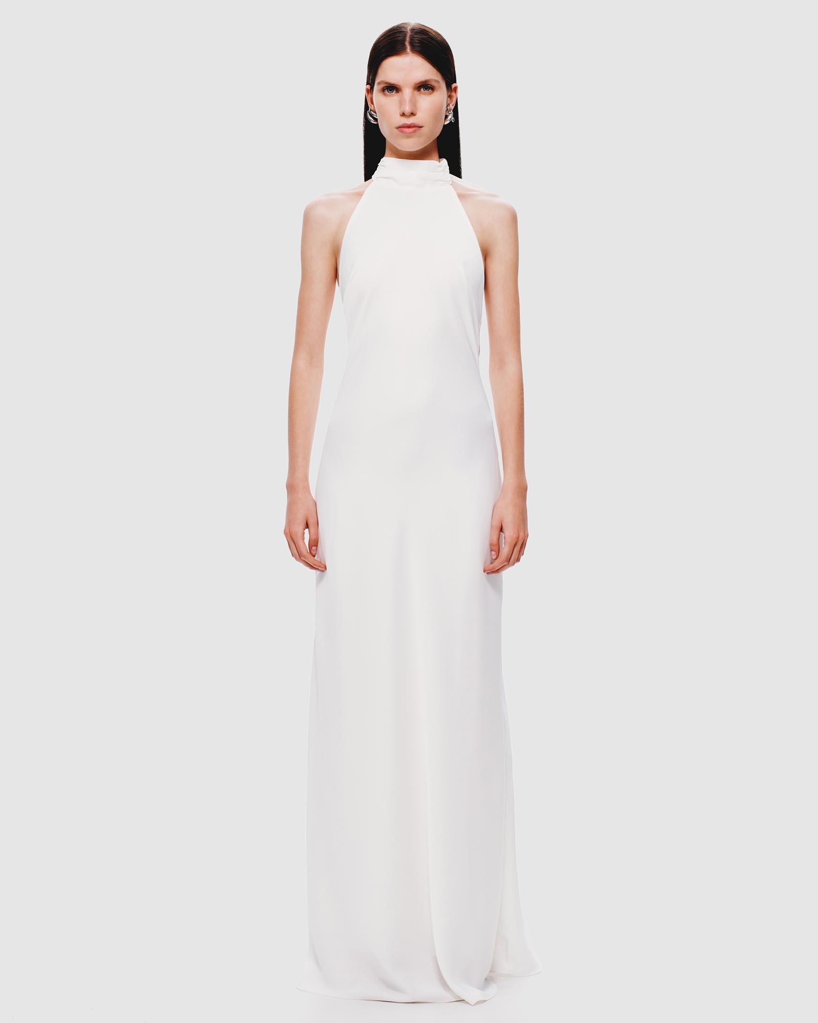 The Evianna Satin Gown