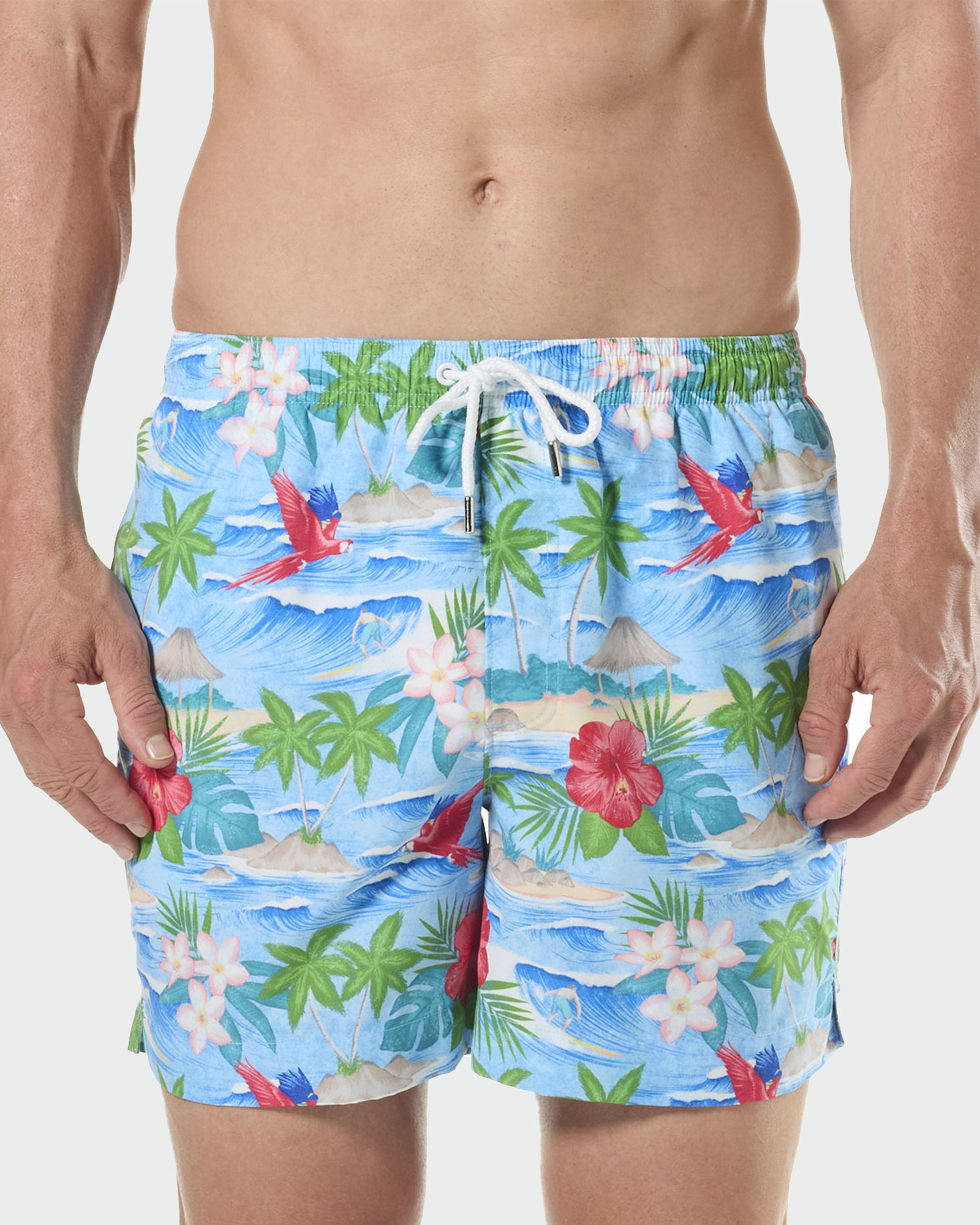 Mitchdowd Retro Surf Mens Swim Short