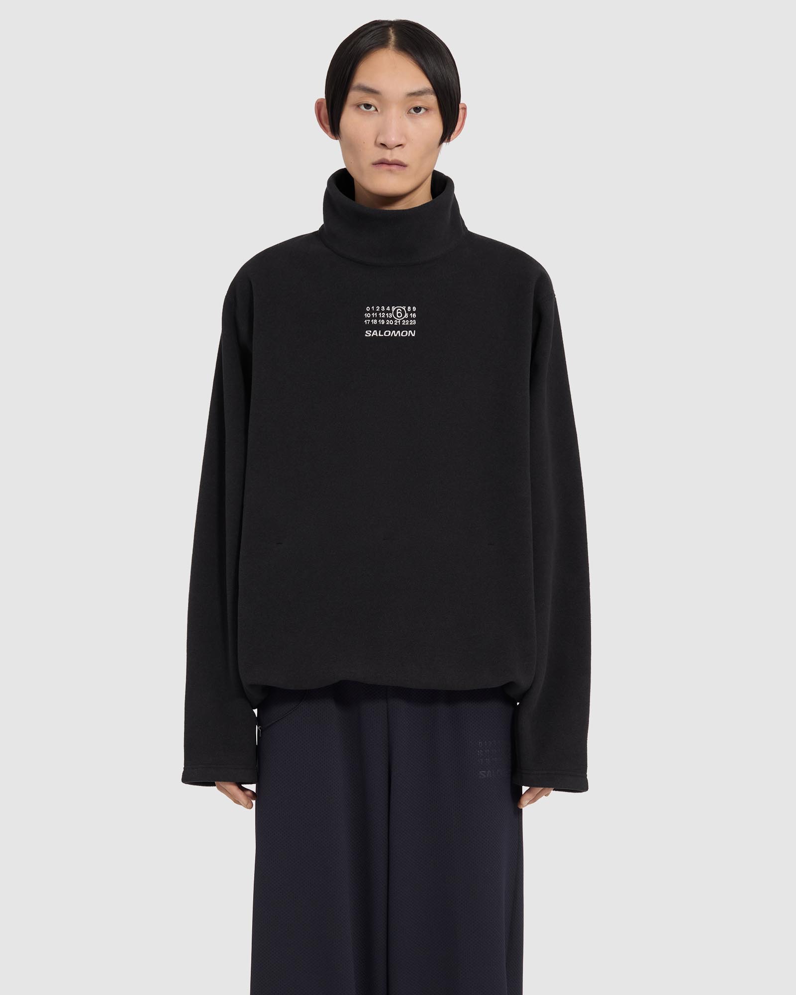 MM6 x Salomon - Pile Fleece LS Pullover