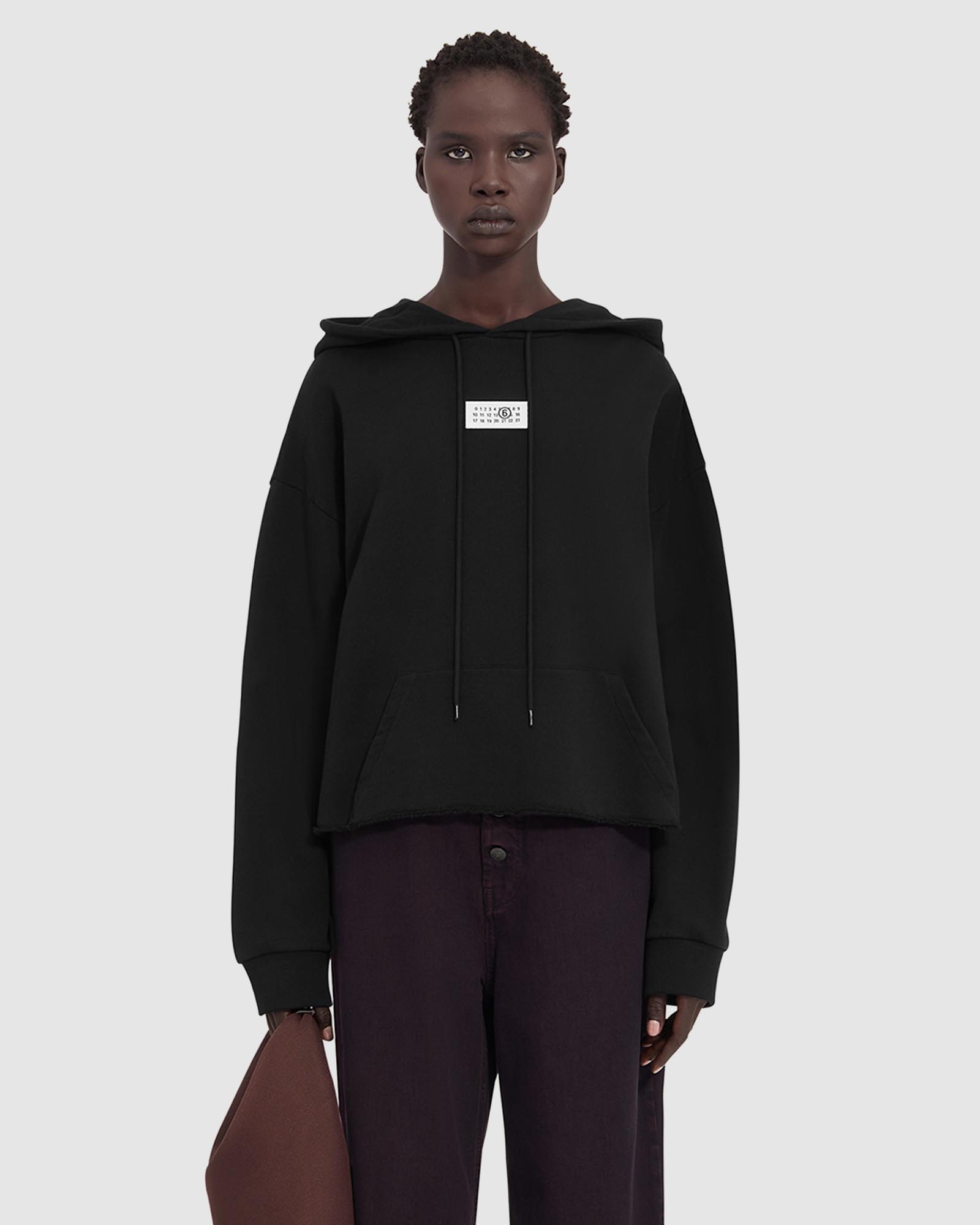 Brand Patch Hooded Sweatshirt