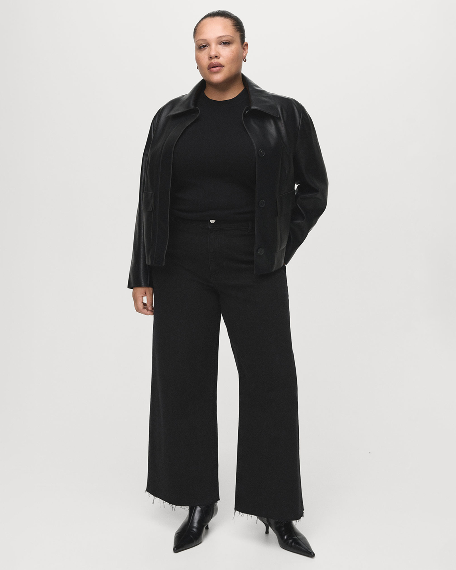 Catherin Culotte High-Rise Jeans