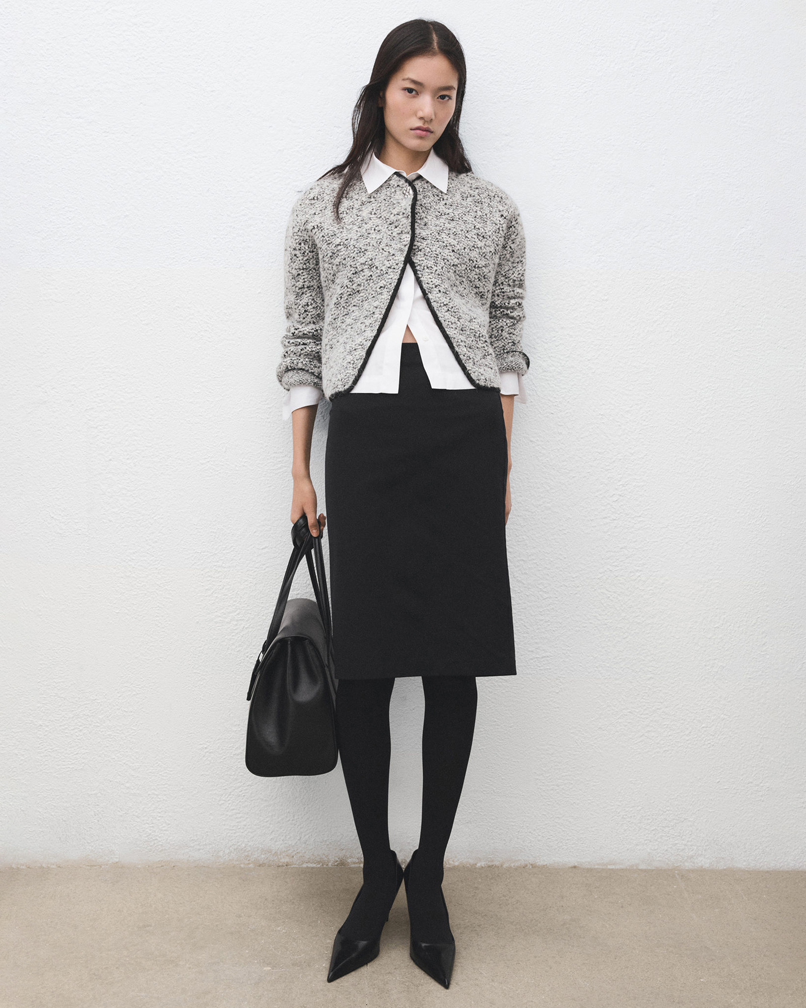 Flecked Cotton-Blend Jacket