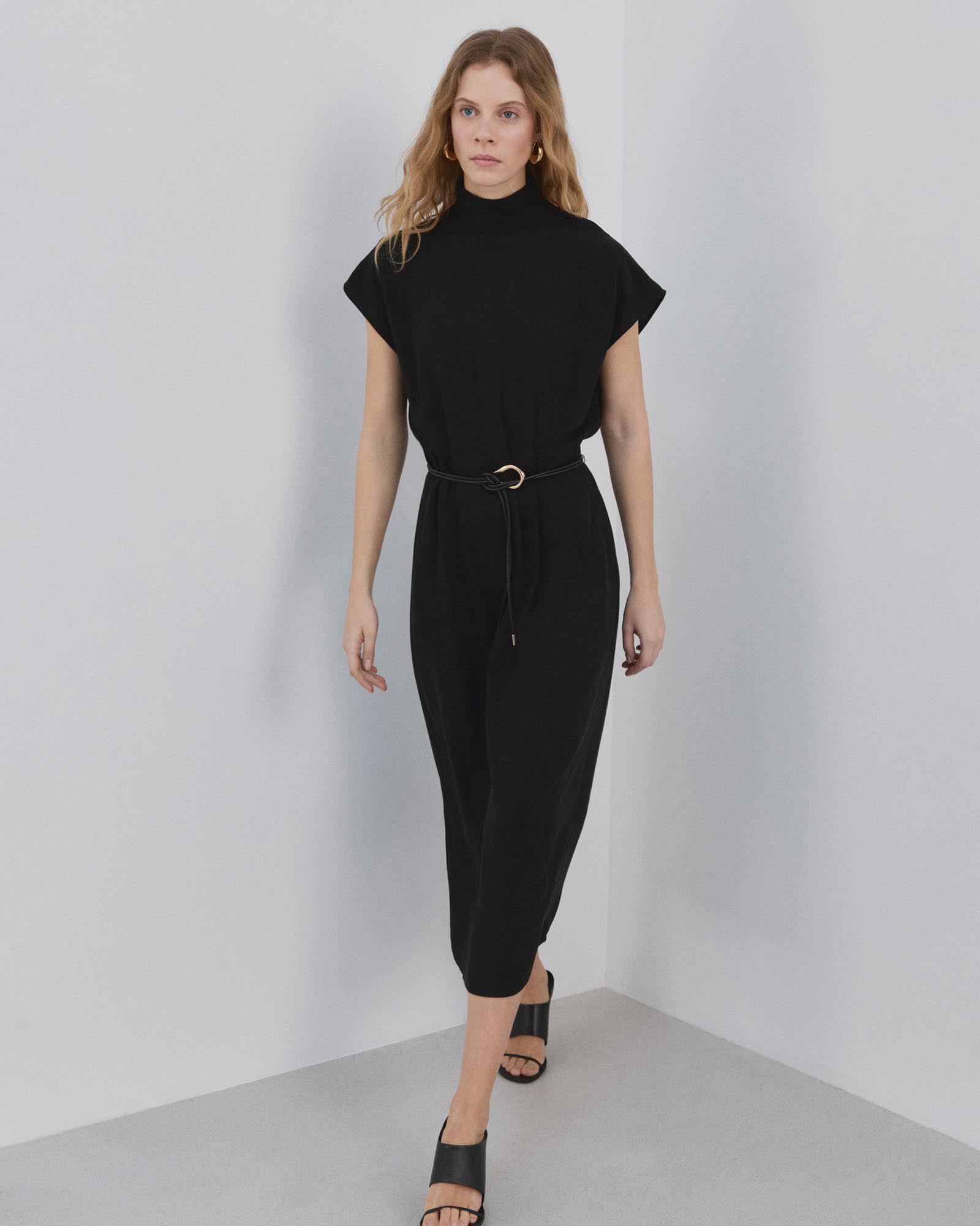 Lyocell Dress With Belt