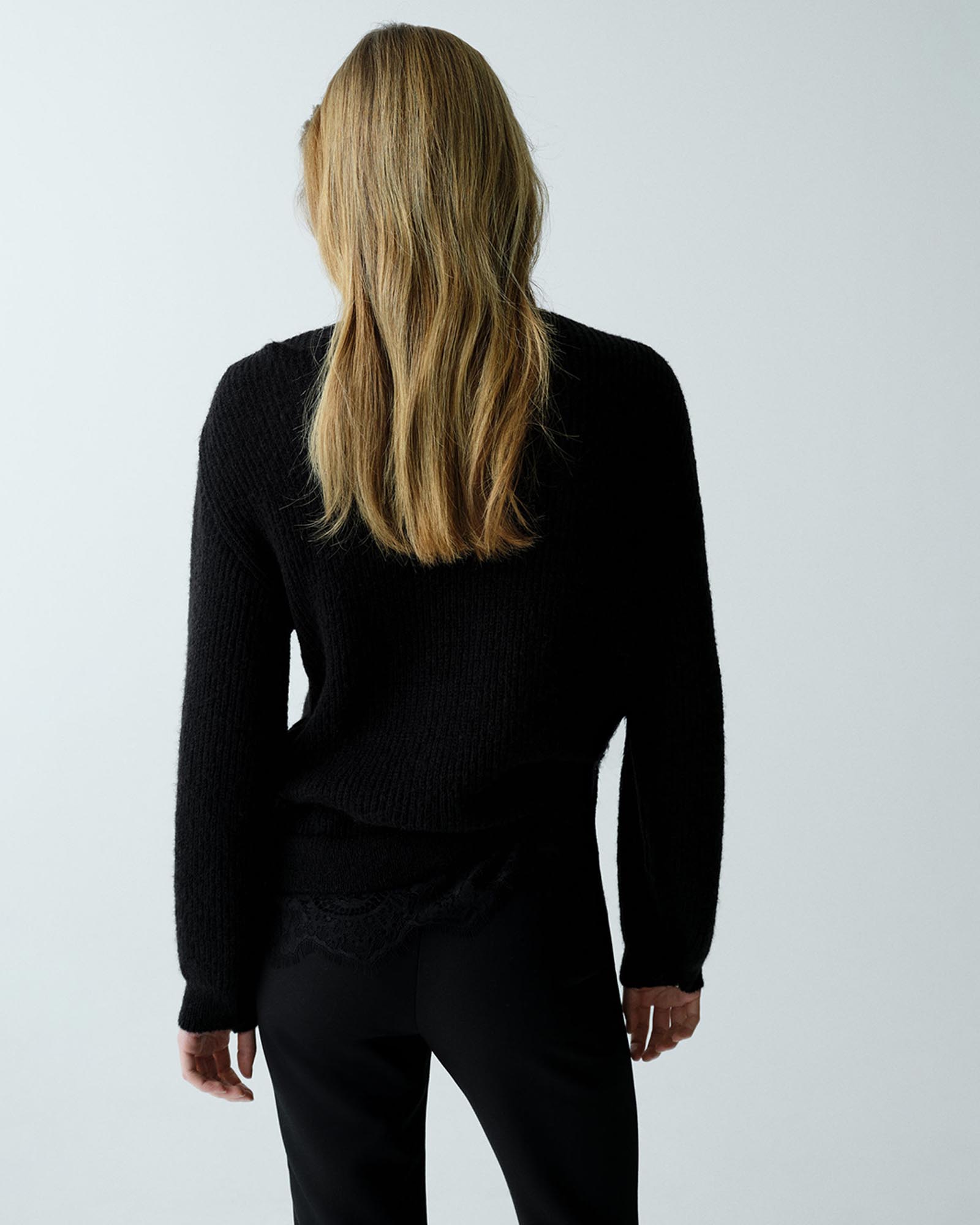 Jumper With Lace Detail