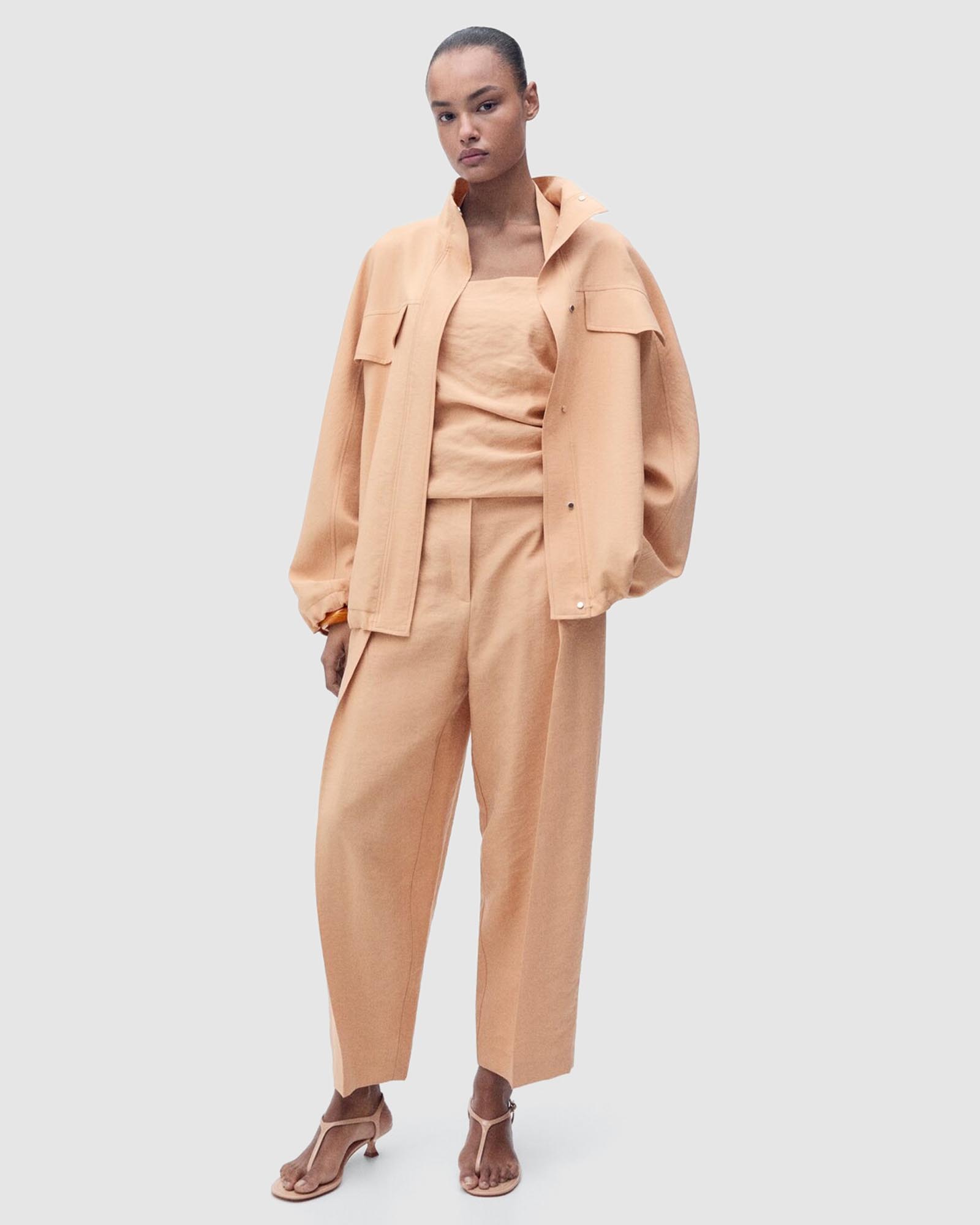 Madame Straight-Fit Lyocell Trousers