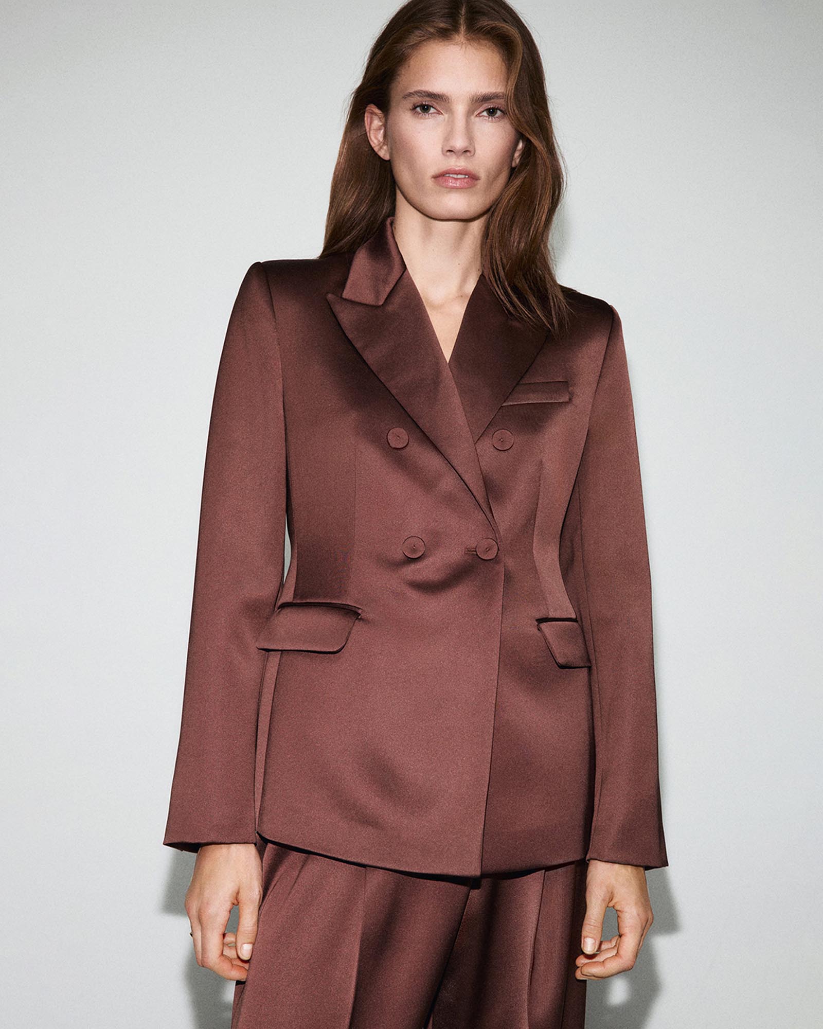 Satin Suit Jacket