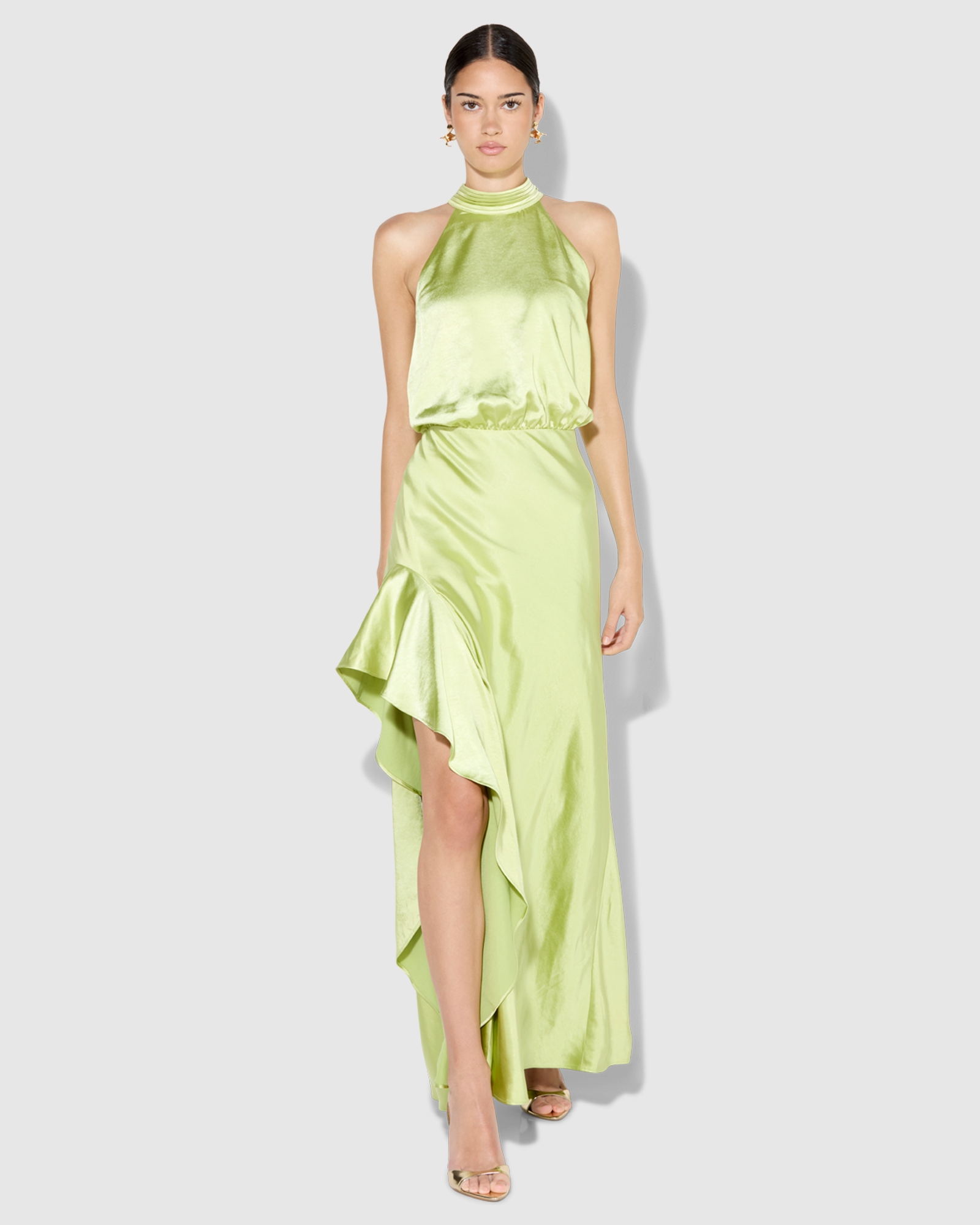 Emery Satin Gown
