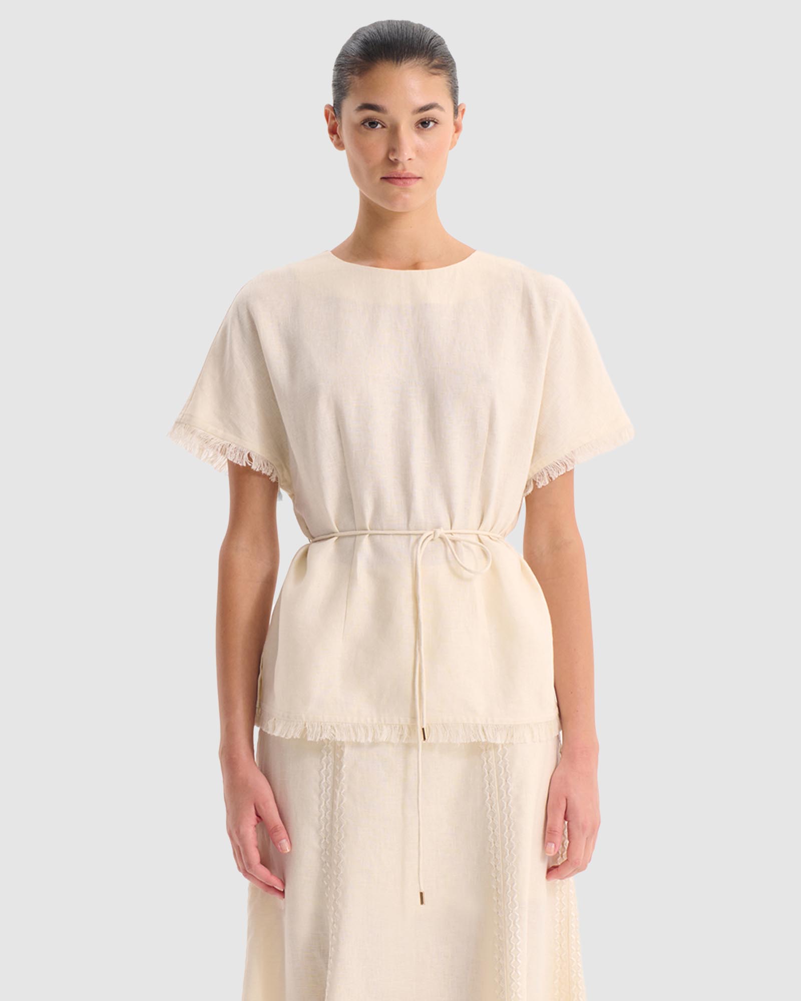 Yasmin Linen Top