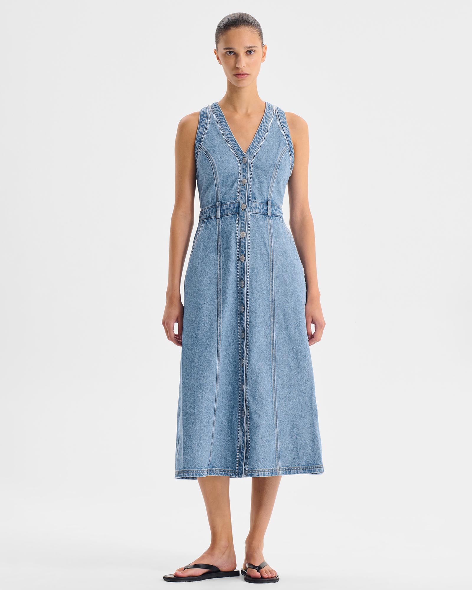 Hendrix Denim Dress