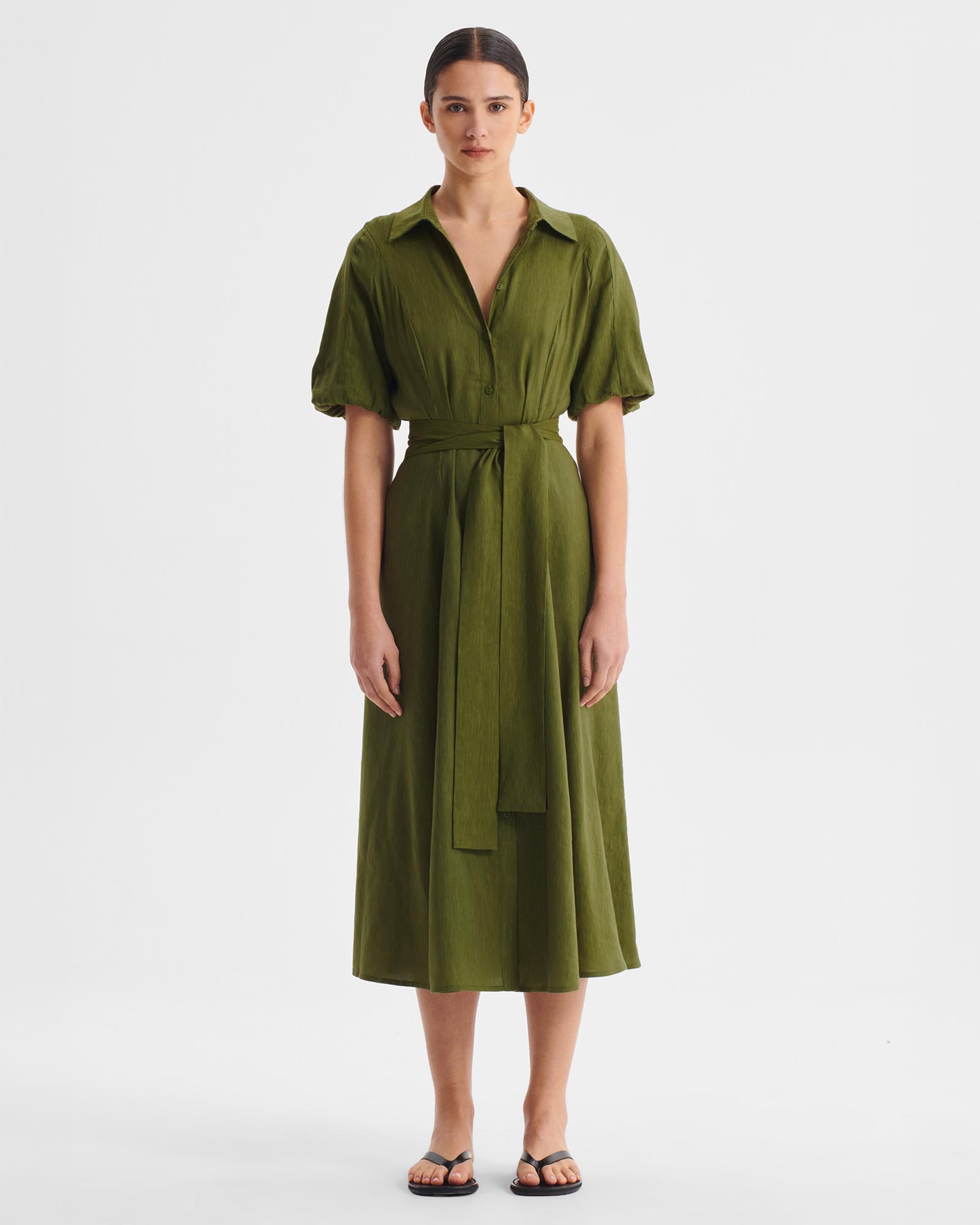 Victoria SS Shirt Dress