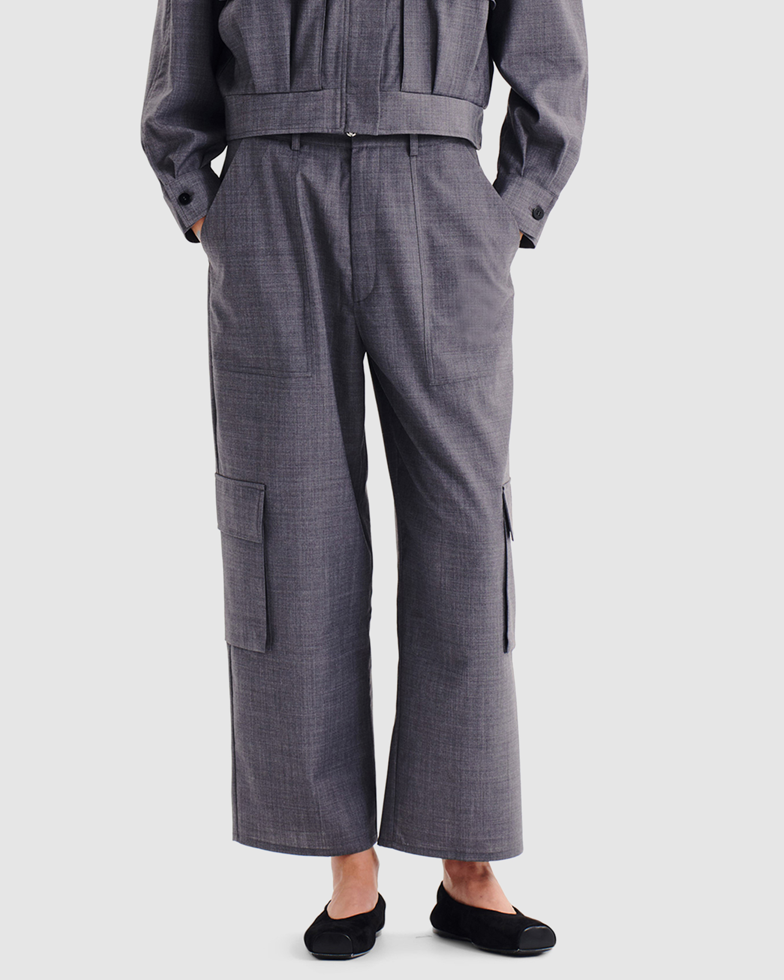 Hansel Crop Cargo Pants