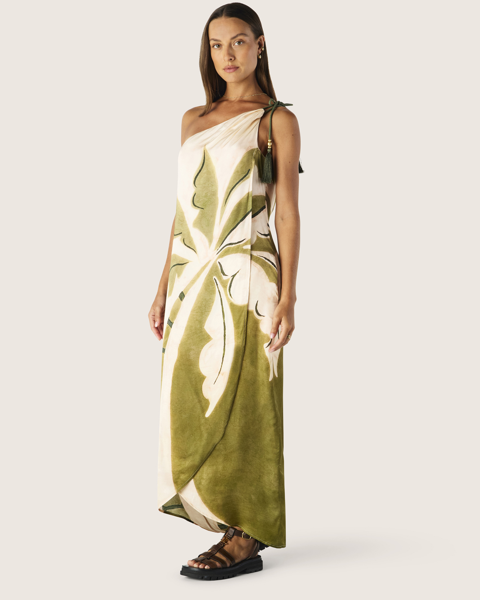 Lorena One Shoulder Dress