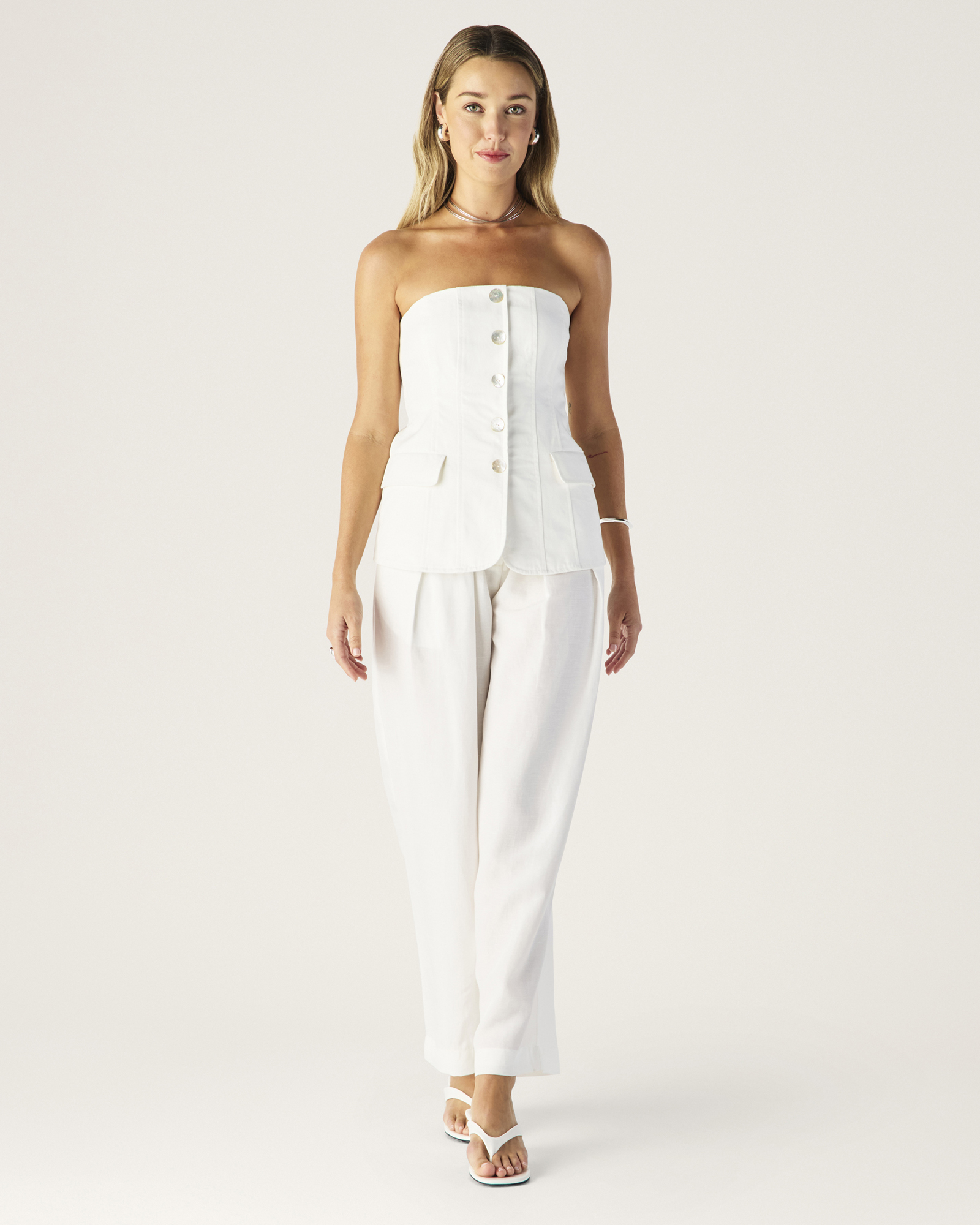 Monaco Suiting Bustier 