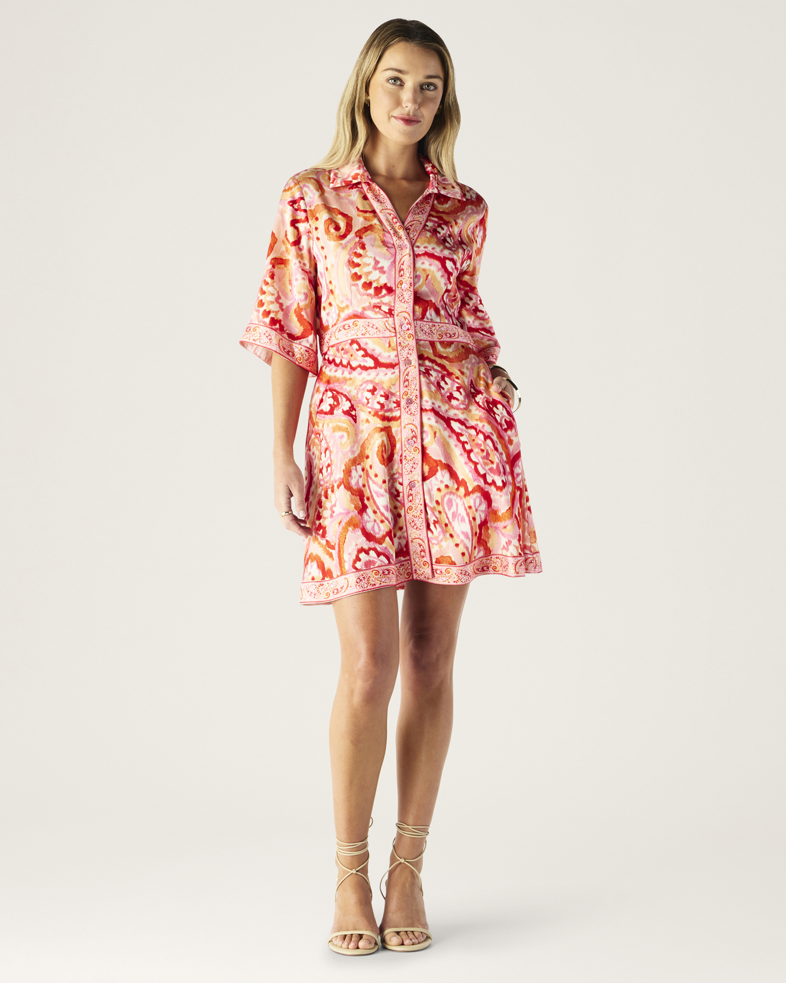 Serena Print Mini Dress