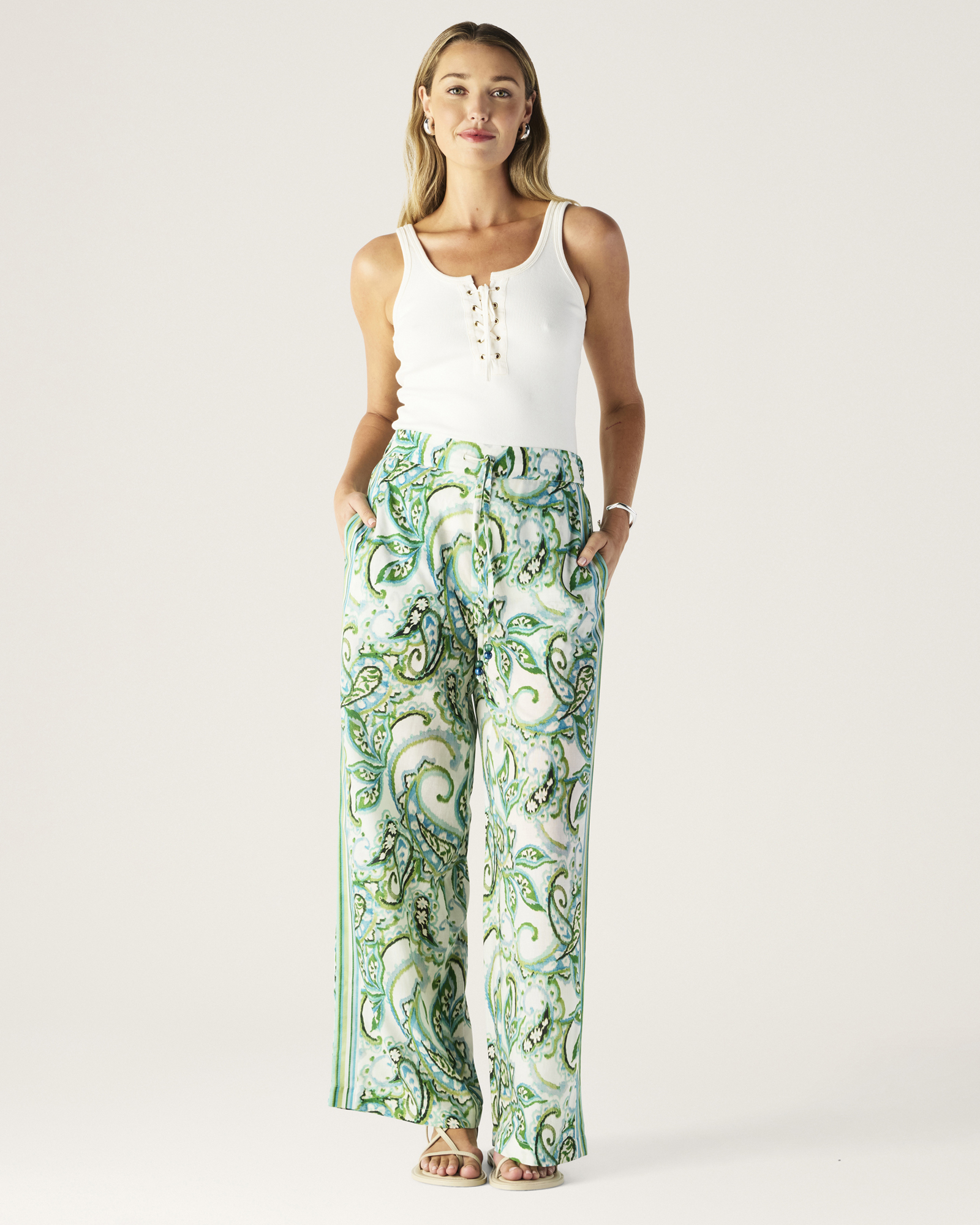 Tara Print Pants