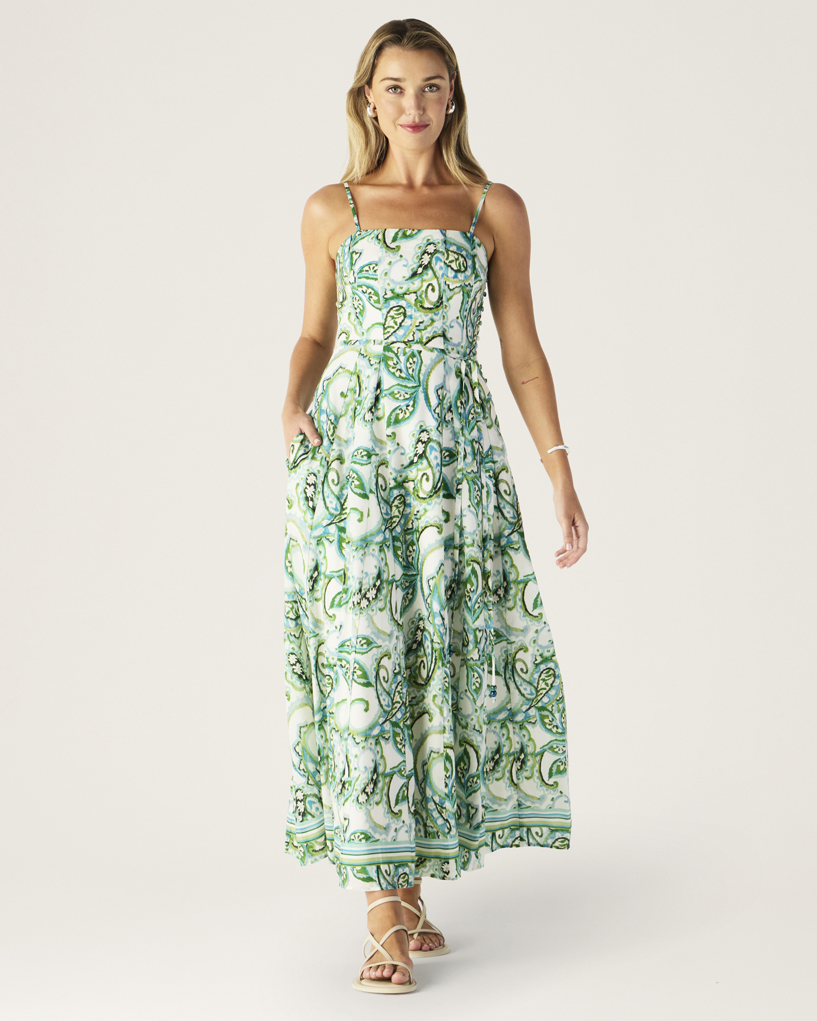 Tara Print Maxi Dress
