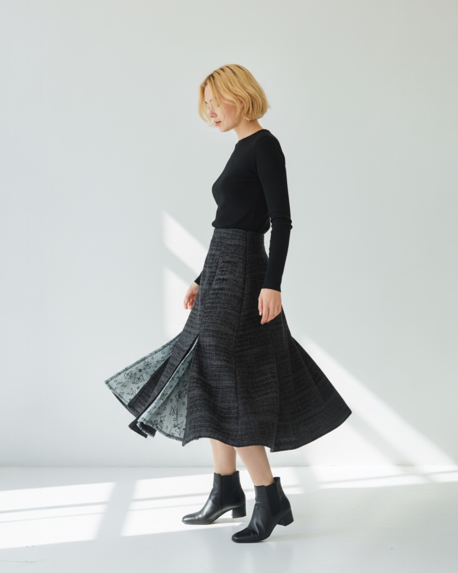 Etta Winter Layered Skirt