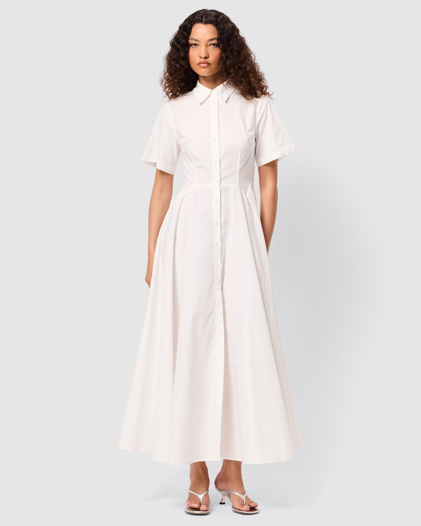 Marseille Short Sleeve Maxi Dress