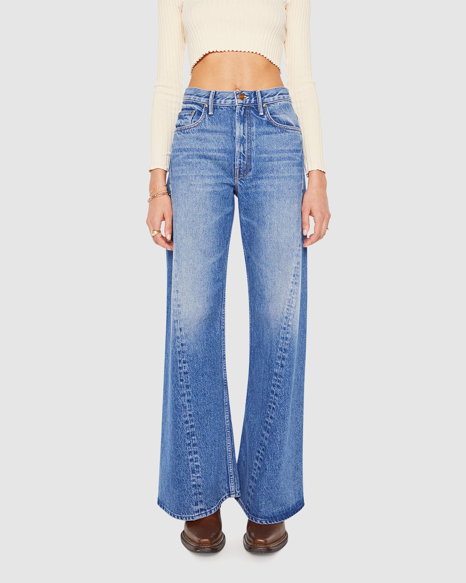 The Lemon Twist Sneak Jeans